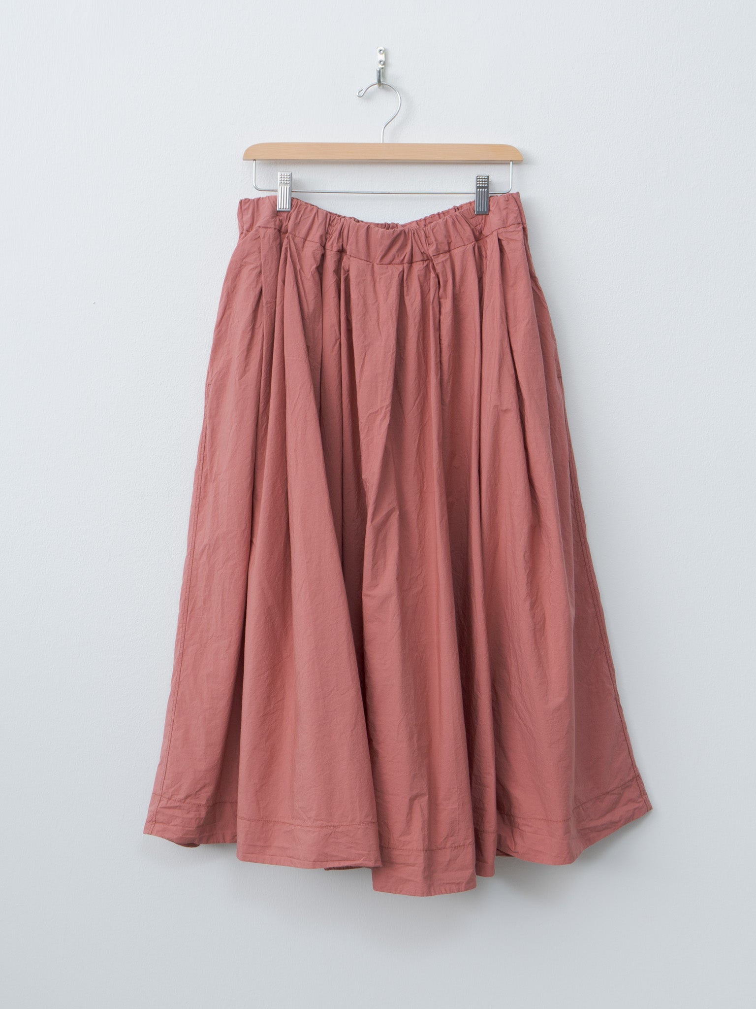 Namu Shop - Album di Famiglia Pleated Long Skirt TC - Coral