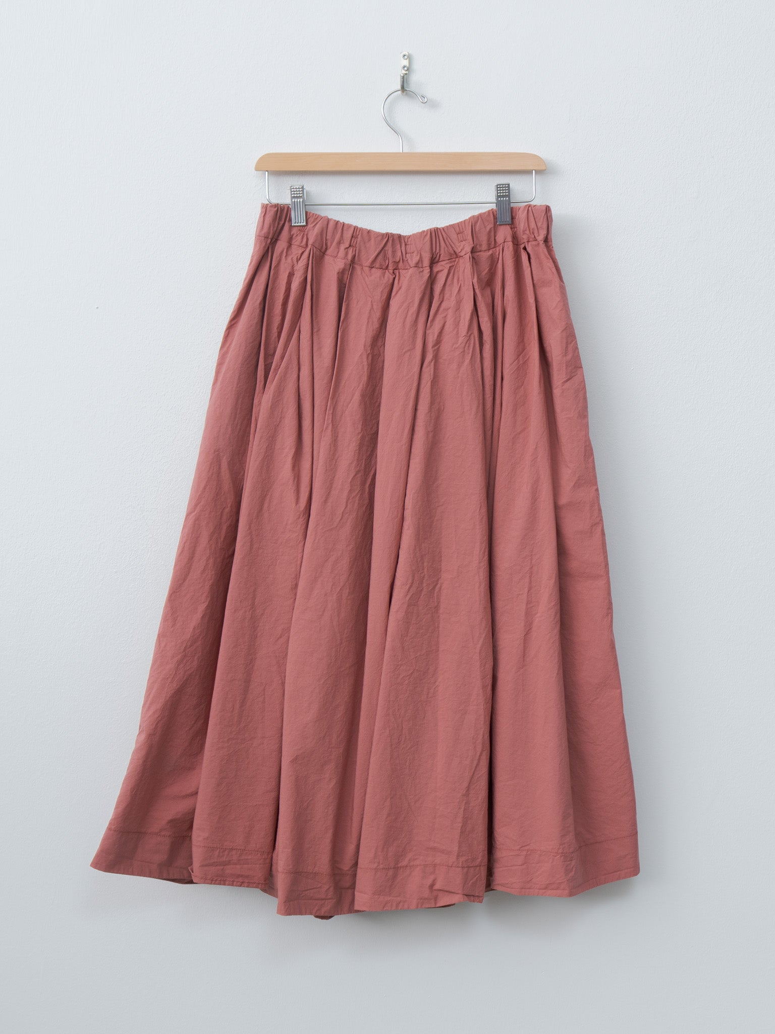 Namu Shop - Album di Famiglia Pleated Long Skirt TC - Coral