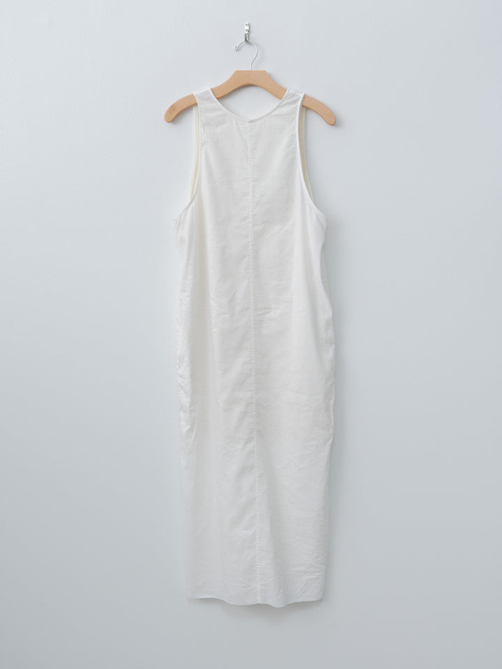 Namu Shop - Unfil Washed & Wrinkled Cordlane Dress - Off White