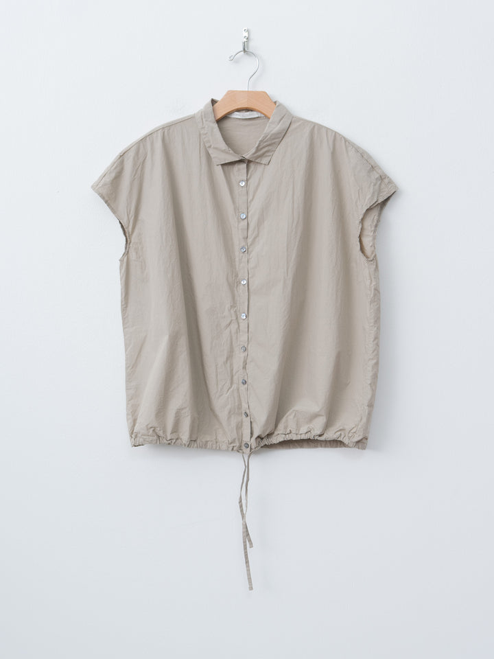 Namu Shop - Album di Famiglia Short Sleeveless Shirt TC - Stone