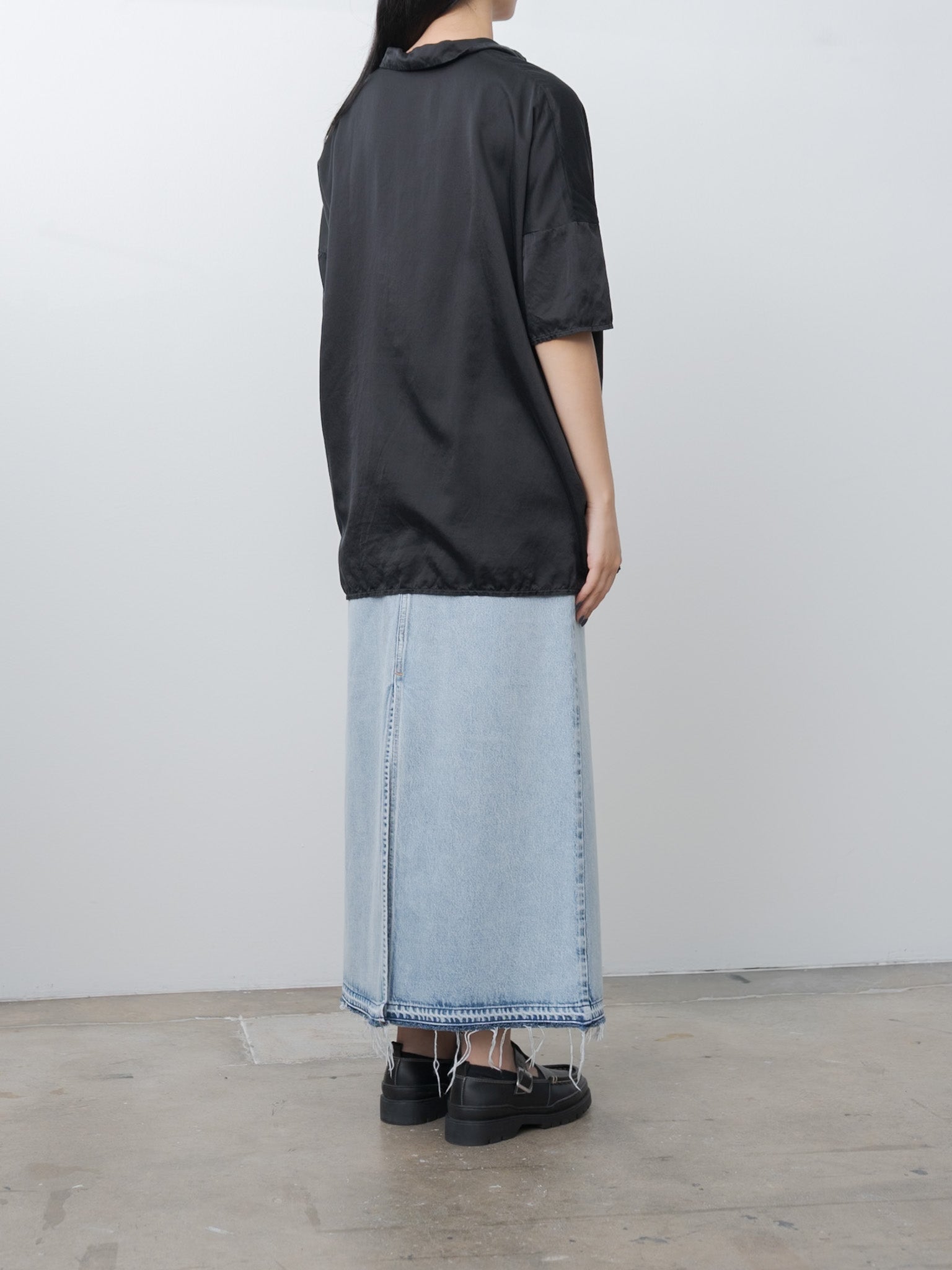 Namu Shop - Album di Famiglia Collar Shirt SC - Black