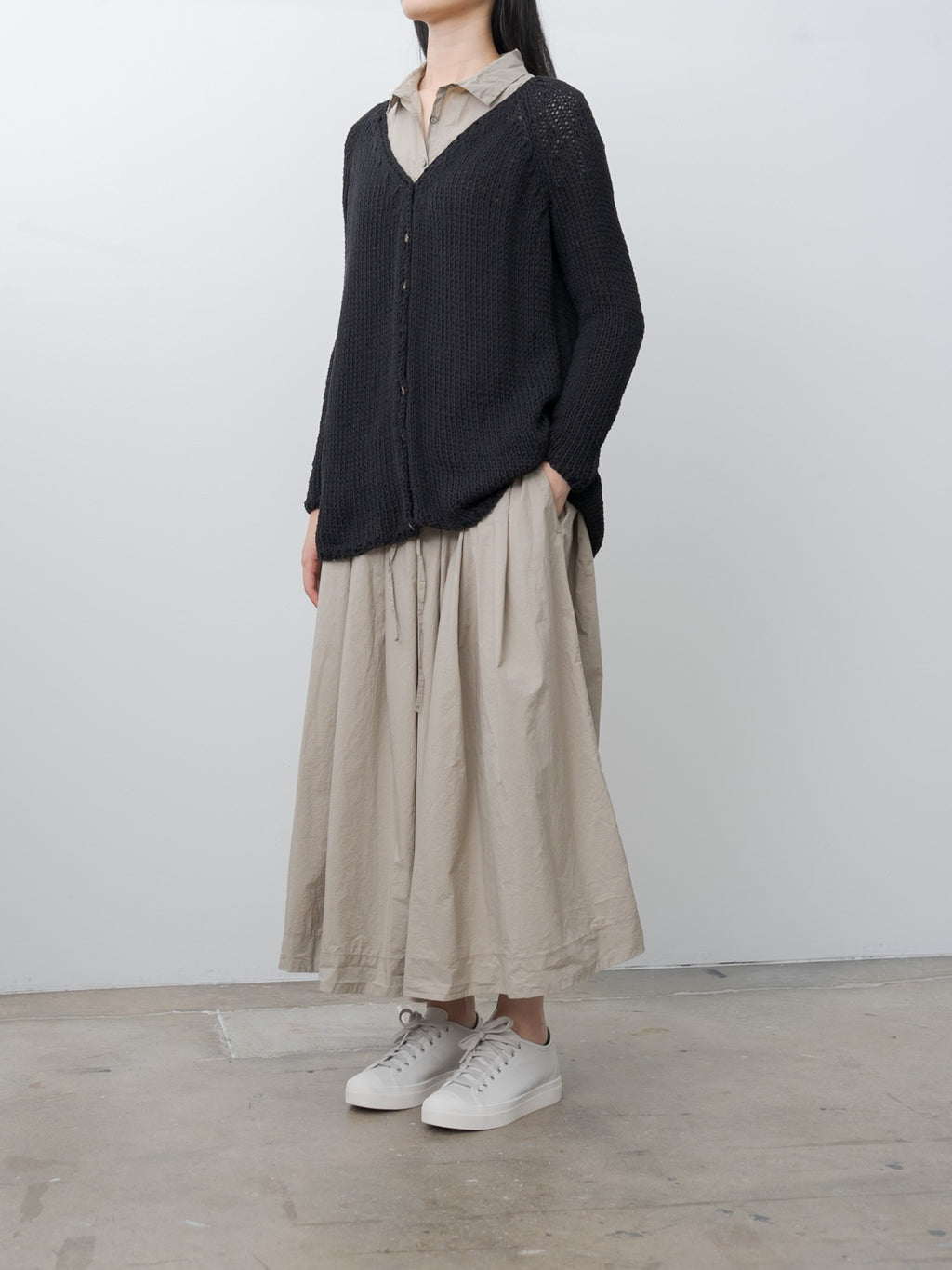 Namu Shop - Album di Famiglia HK Cardigan SB - Black