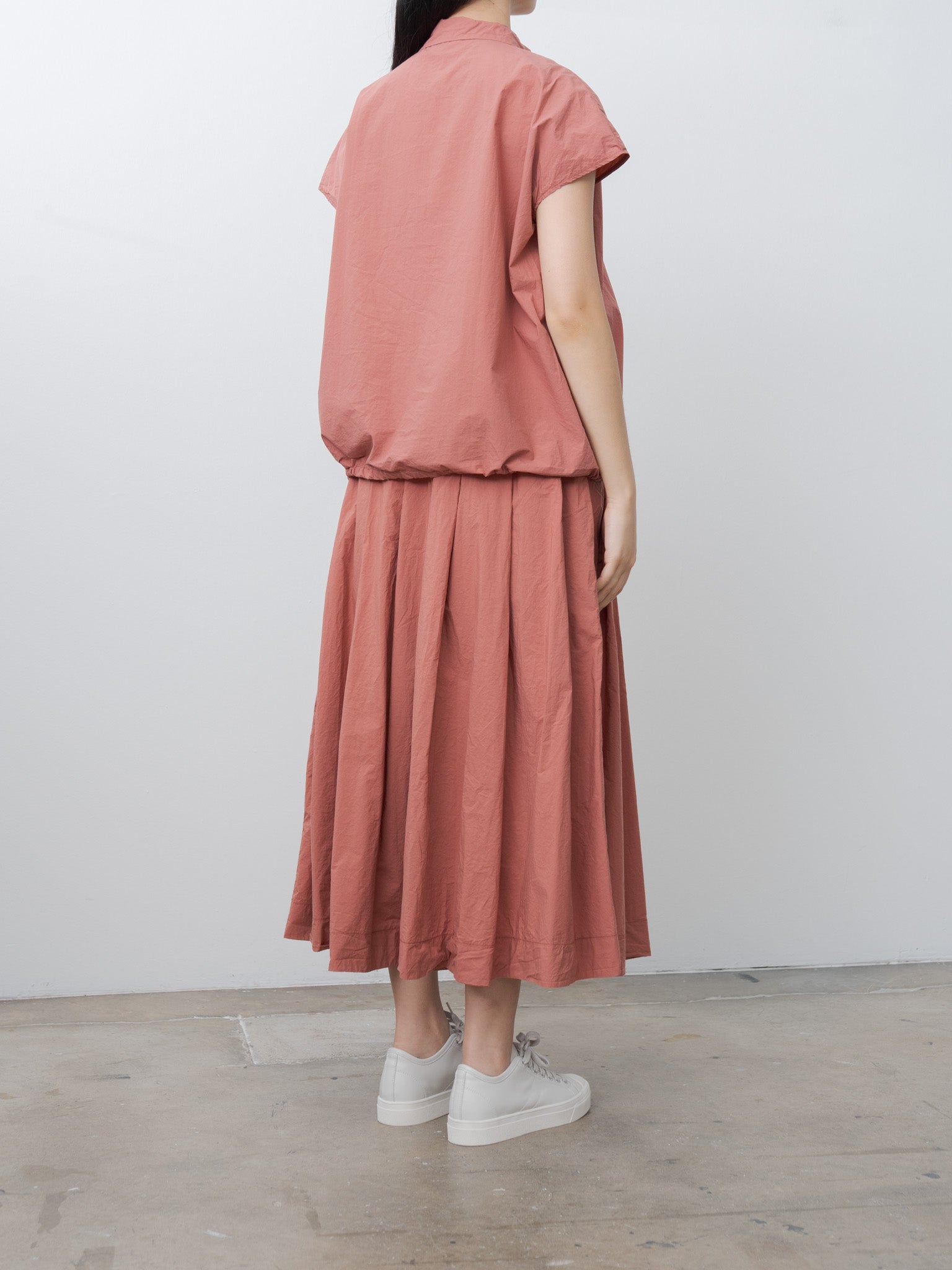 Namu Shop - Album di Famiglia Short Sleeveless Shirt TC - Coral