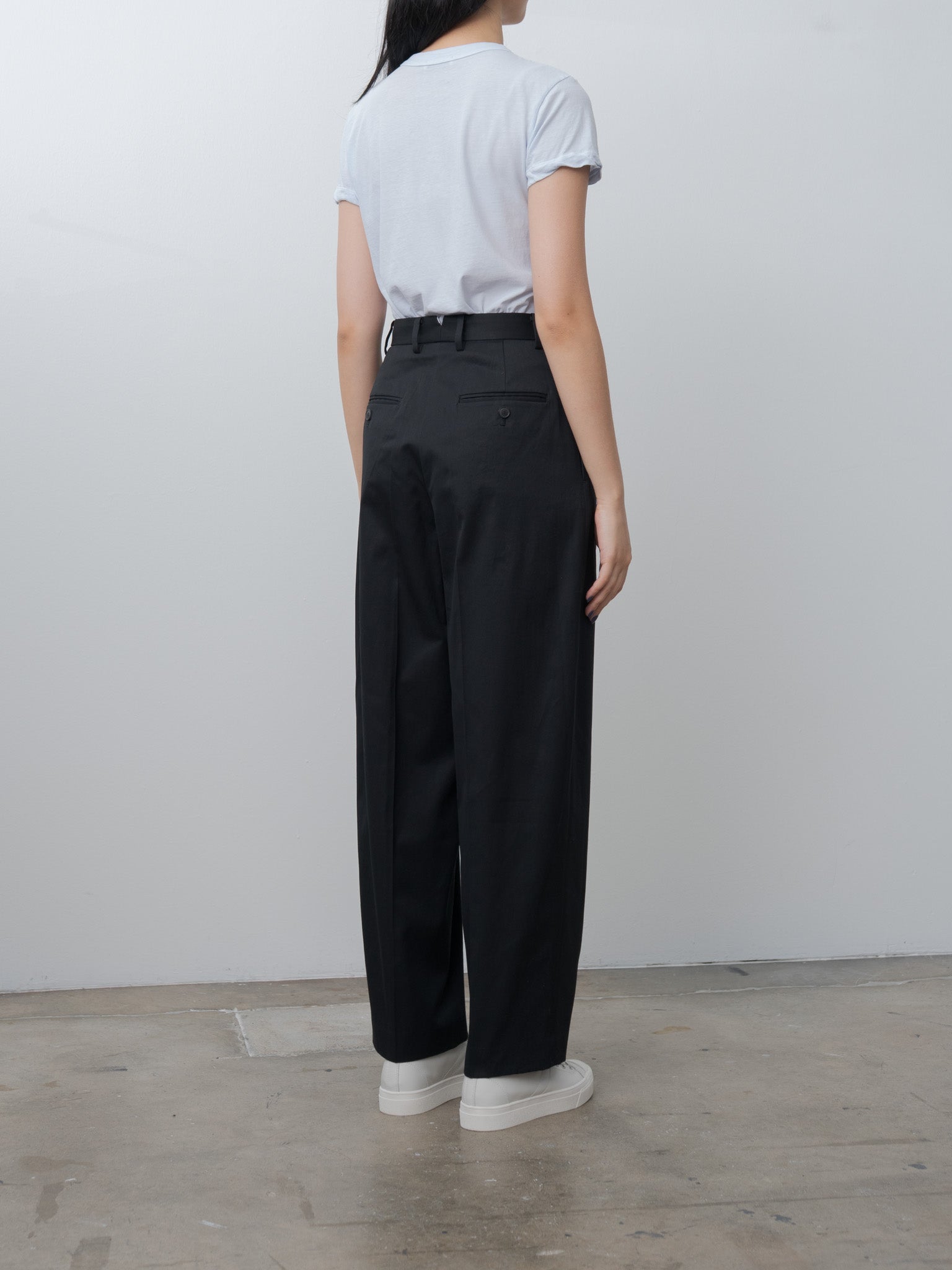 Namu Shop - Yleve Highcount Dry Gaba Trouser - Black