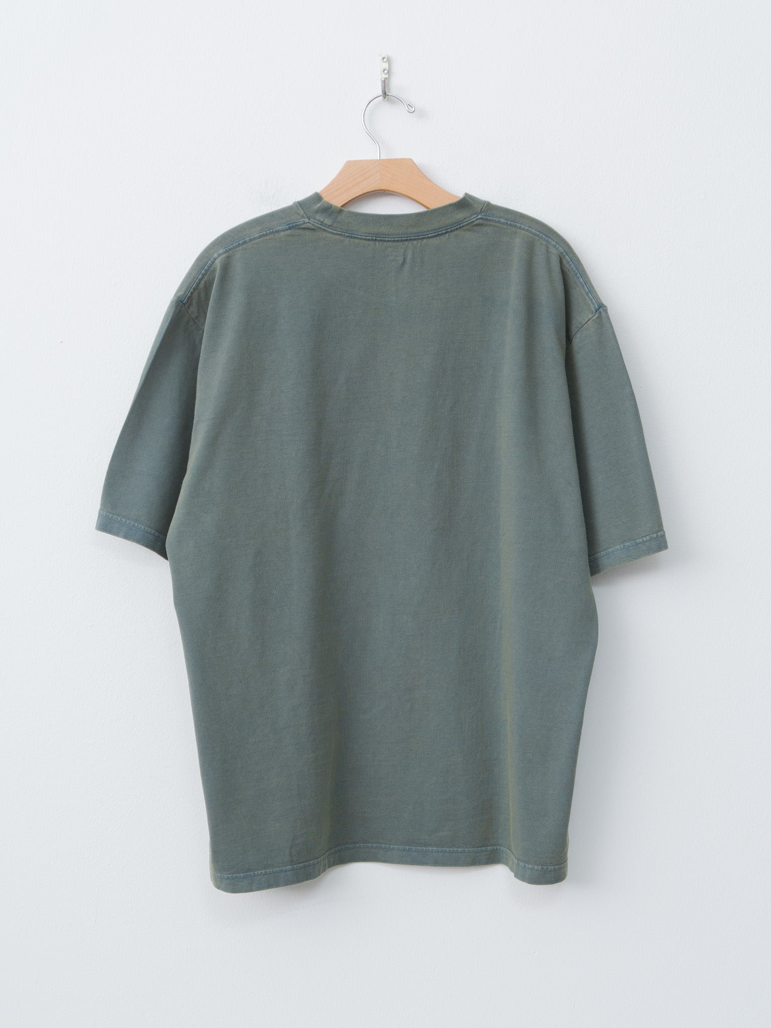 Namu Shop - Blurhms Hollow Yarn Plain Tee - Fade Green
