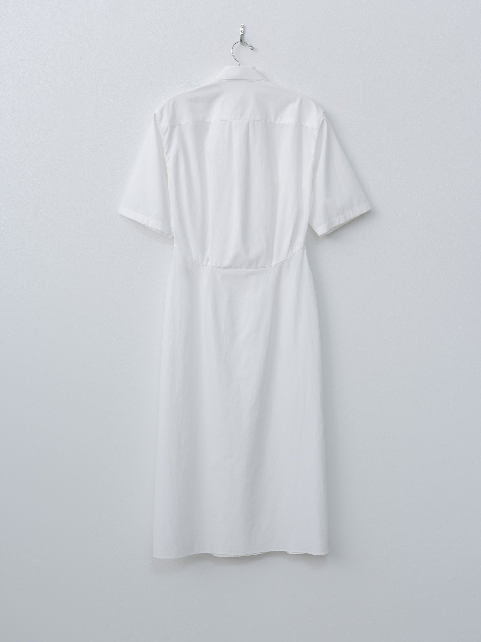Namu Shop - Auralee Washed Finx Twill Shirt Dress - White