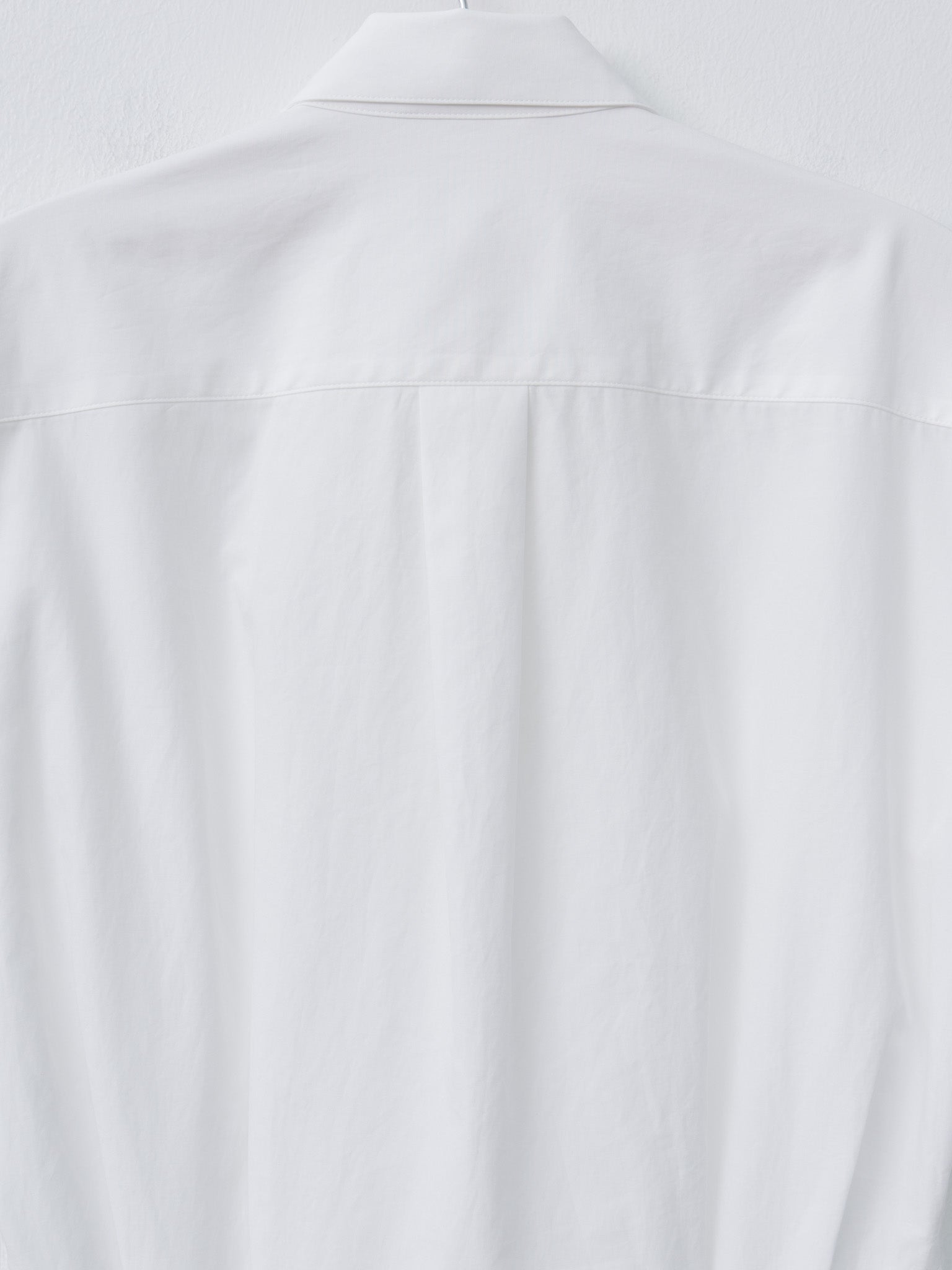 Namu Shop - Auralee Washed Finx Twill Shirt Dress - White