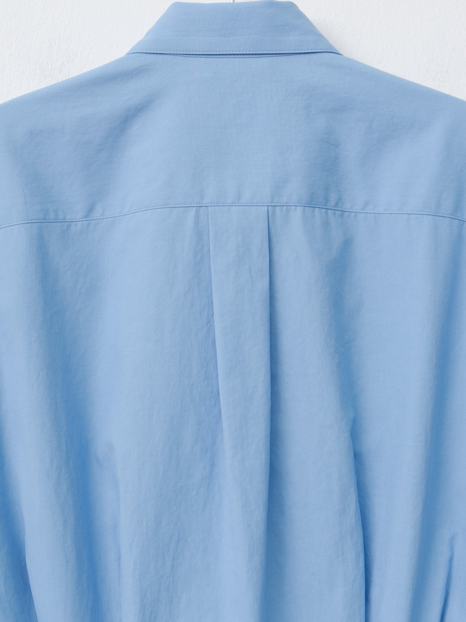 Namu Shop - Auralee Washed Finx Twill Shirt Dress - Blue
