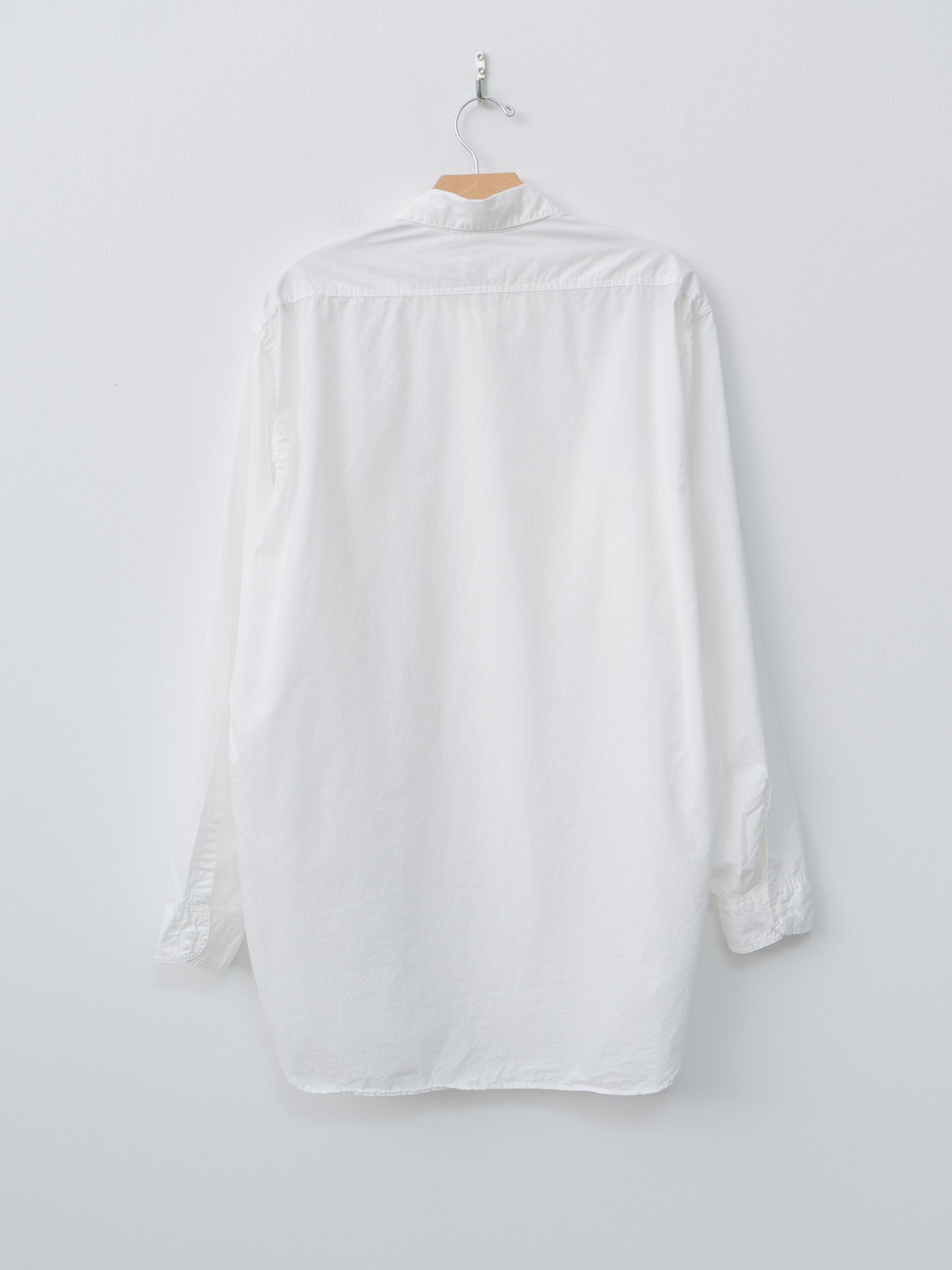 Namu Shop - Herill U.S.N Cotton Poplin Shirt - White