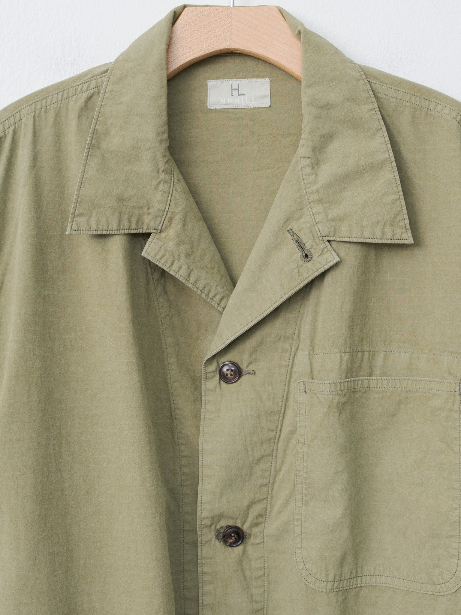 Namu Shop - Herill Ripstop P41 Coverall Jacket - Olive Drab