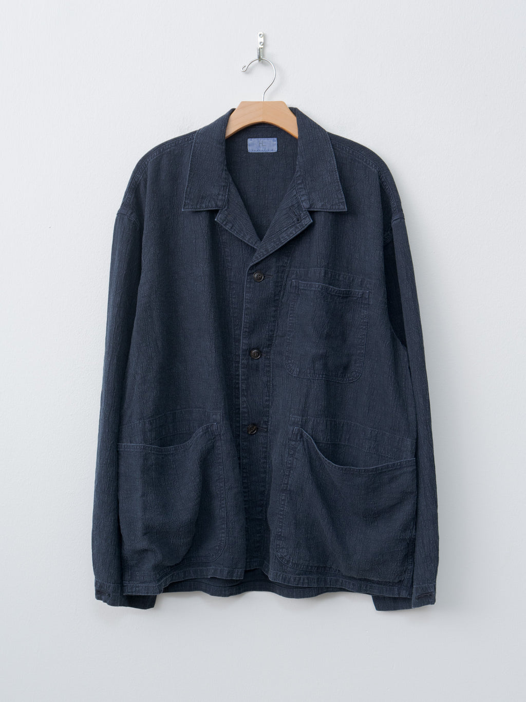 Namu Shop - Herill Linen P41 Coverall Jacket - Navy
