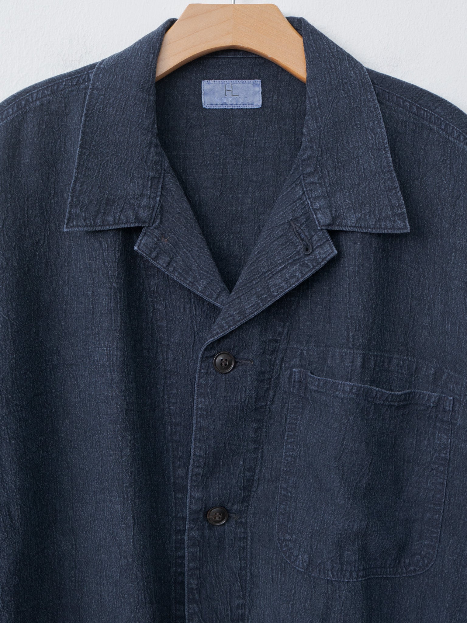 Namu Shop - Herill Linen P41 Coverall Jacket - Navy