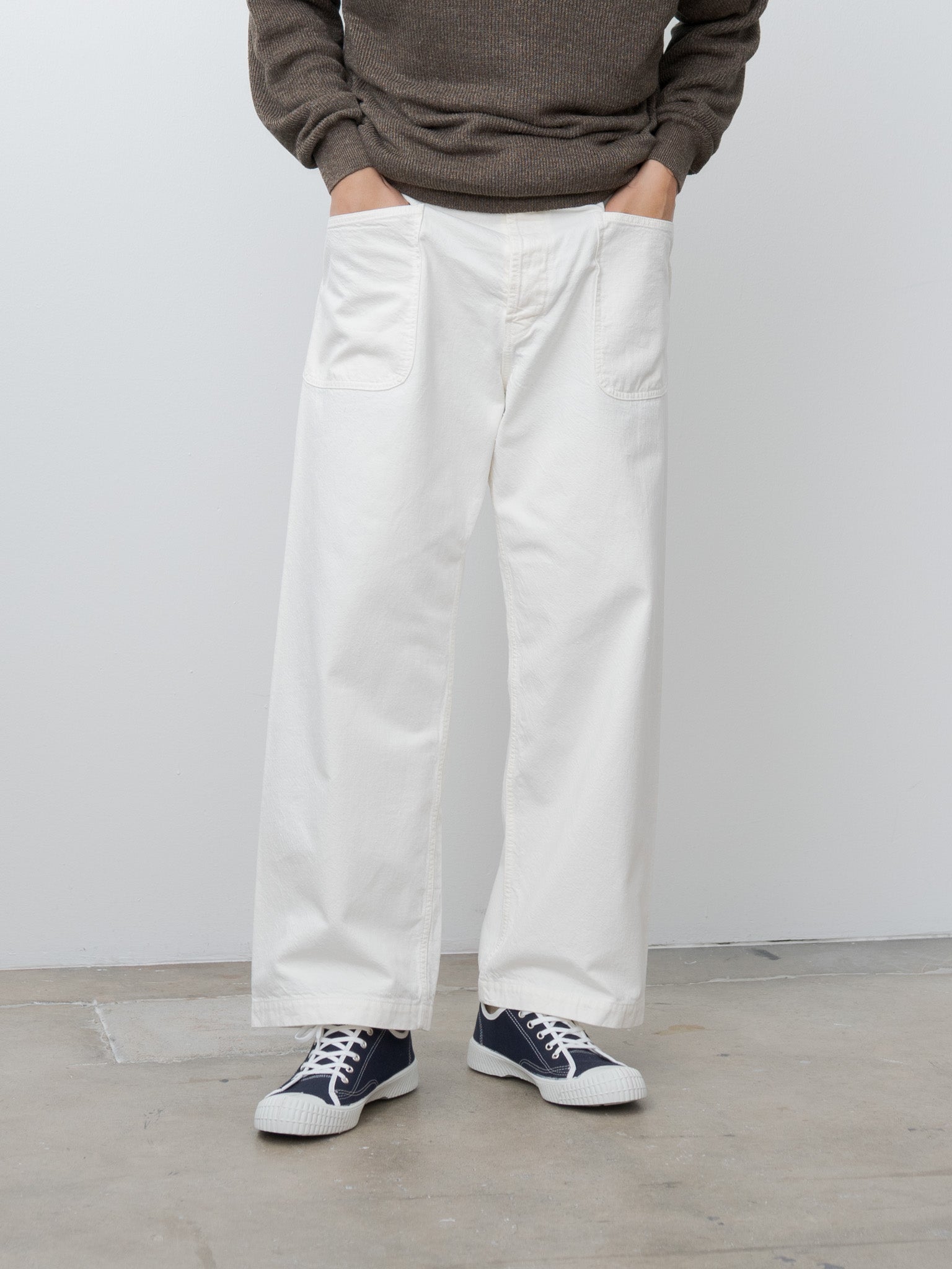 Namu Shop - Herill Nepdenim Utility Pants - White