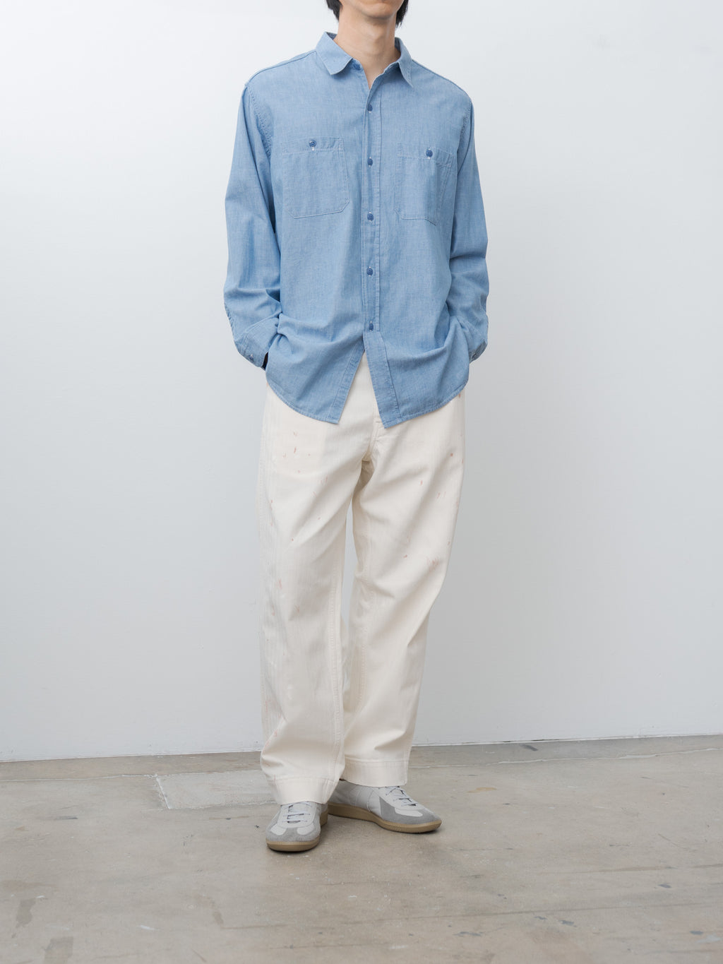 Namu Shop - Herill USMC HBT Pants - Natural