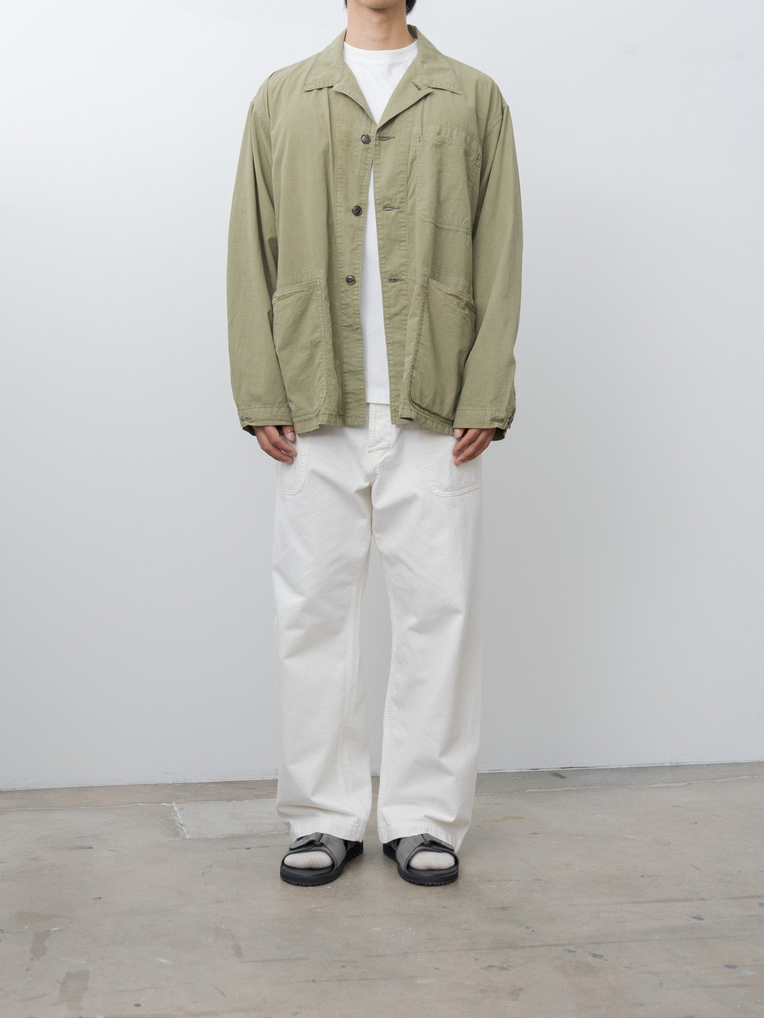 Namu Shop - Herill Ripstop P41 Coverall Jacket - Olive Drab