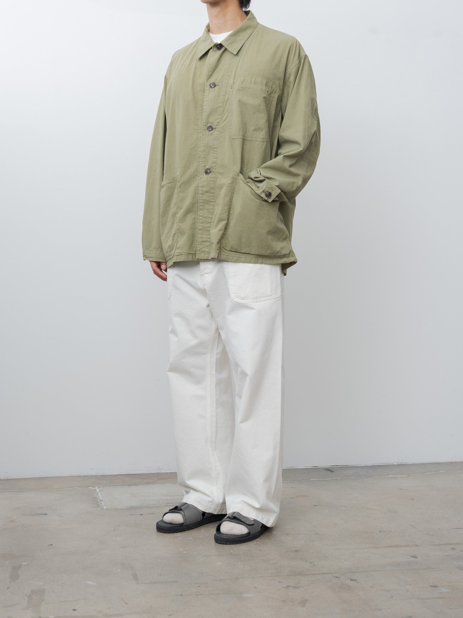 Namu Shop - Herill Ripstop P41 Coverall Jacket - Olive Drab