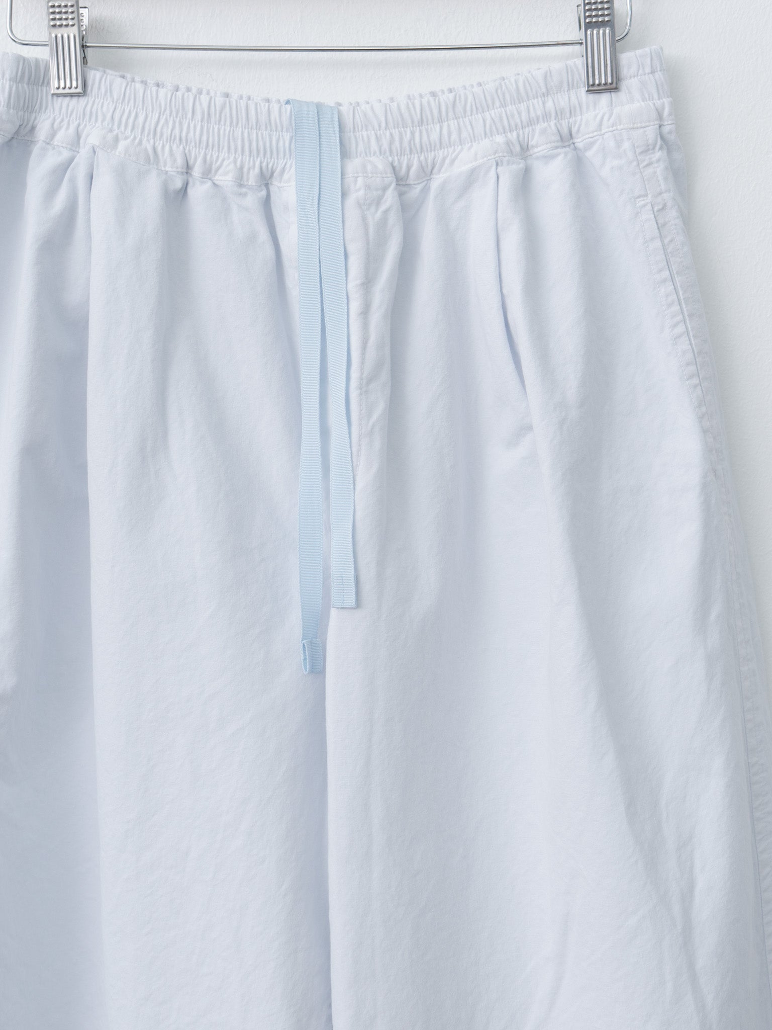 Namu Shop - Veritecoeur Garment-dyed Pants - Light Blue