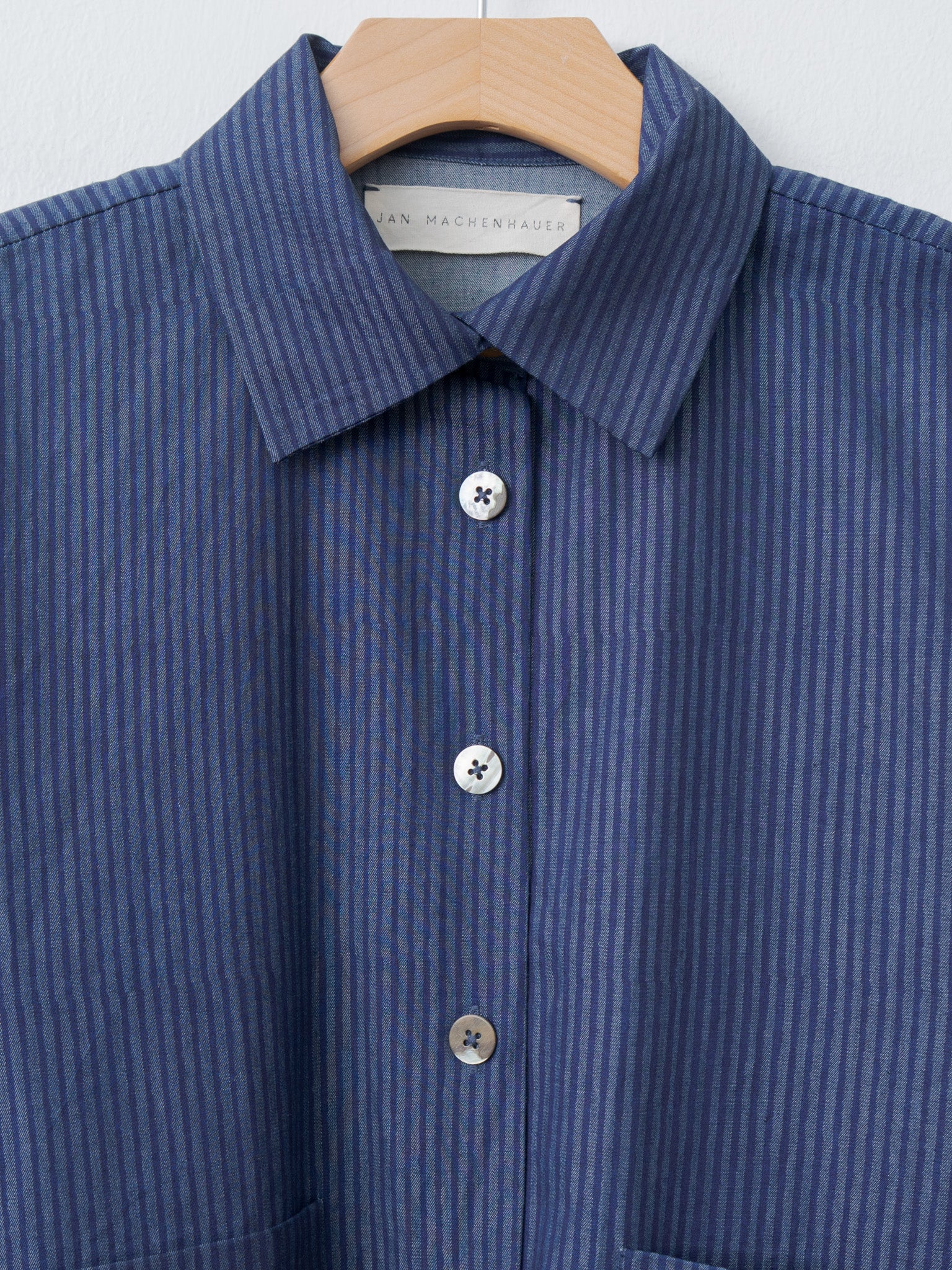 Namu Shop - Jan Machenhauer Thyme Shirt - New Blue