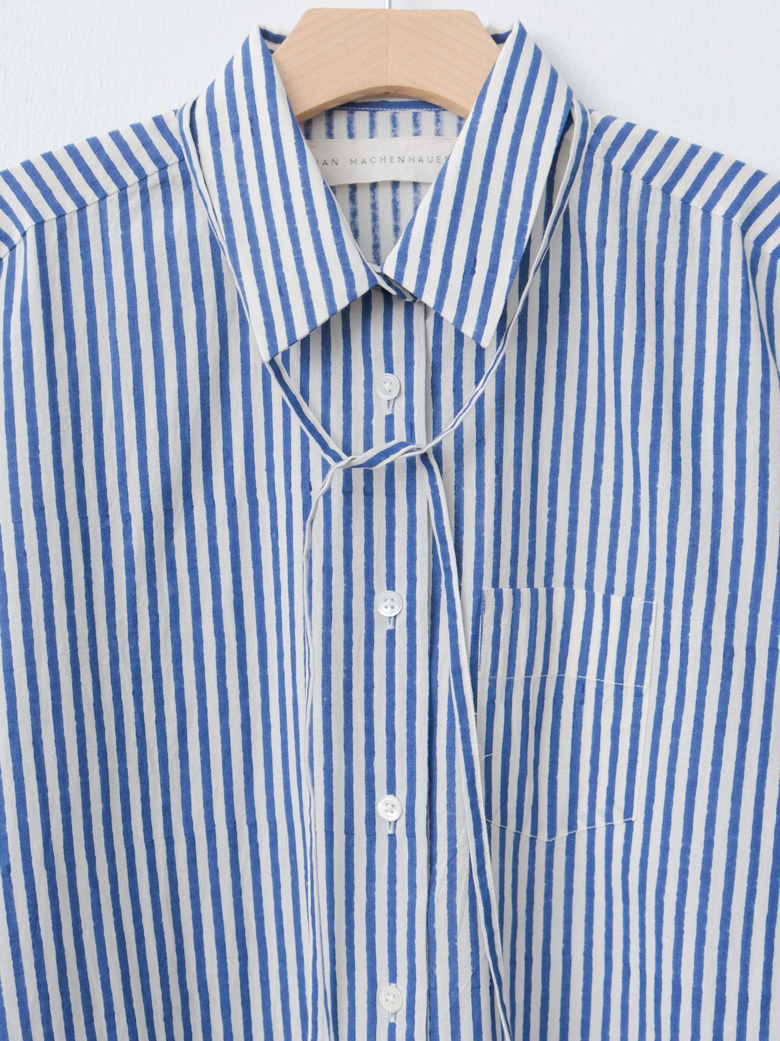 Namu Shop - Jan Machenhauer Galla Shirt - Blue Stripe