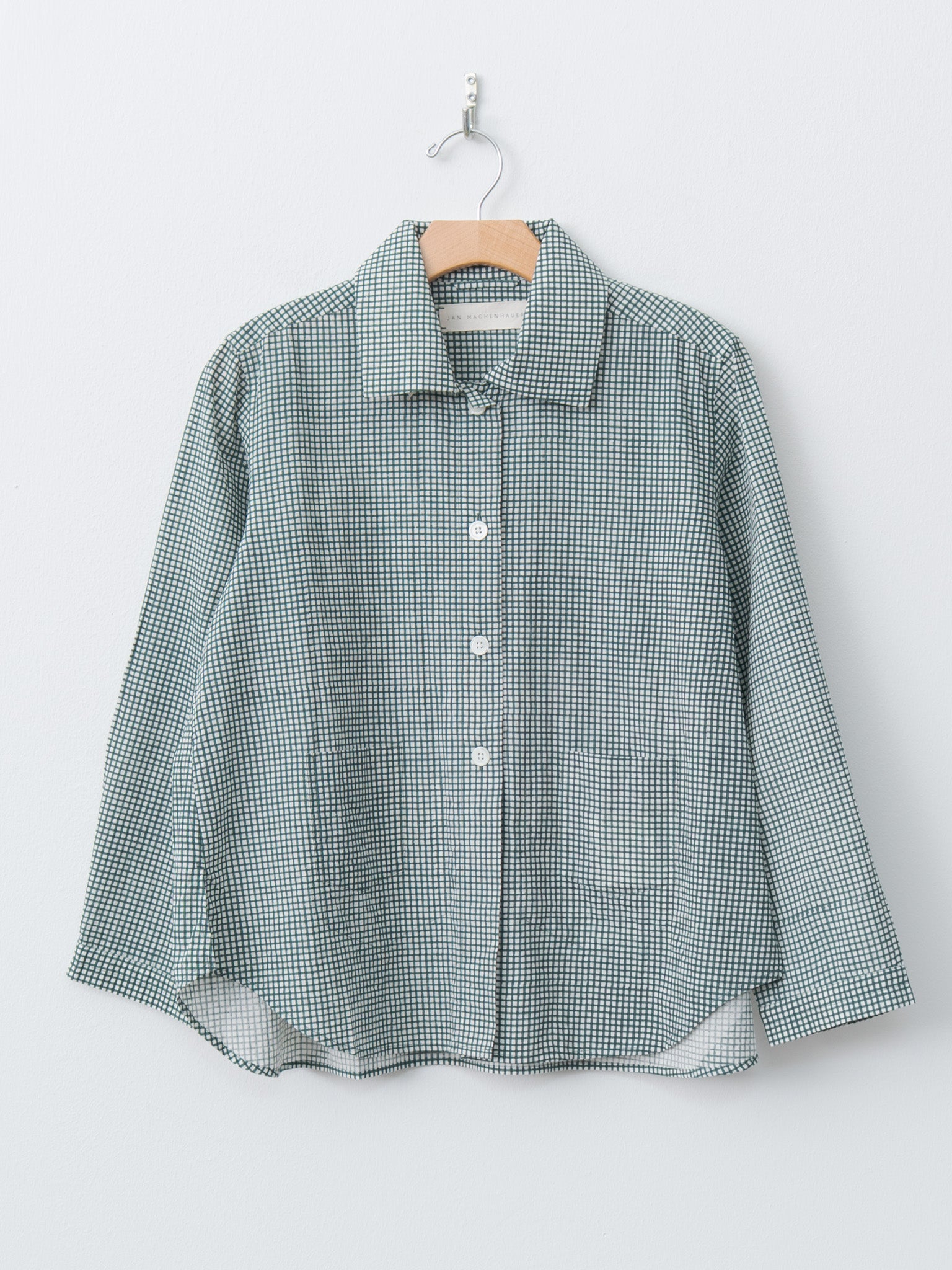 Namu Shop - Jan Machenhauer Kika Shirt Jacket - Green Check