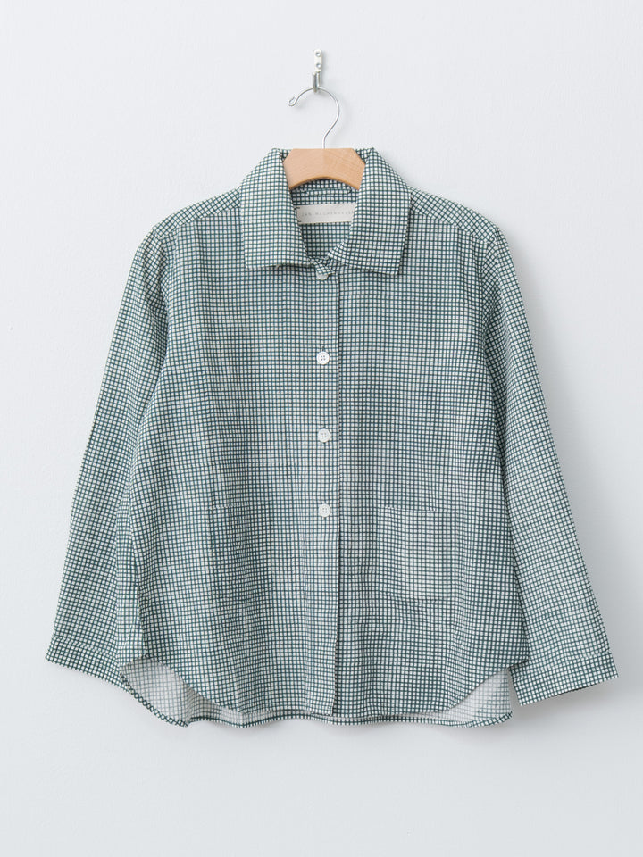 Namu Shop - Jan Machenhauer Kika Shirt Jacket - Green Check