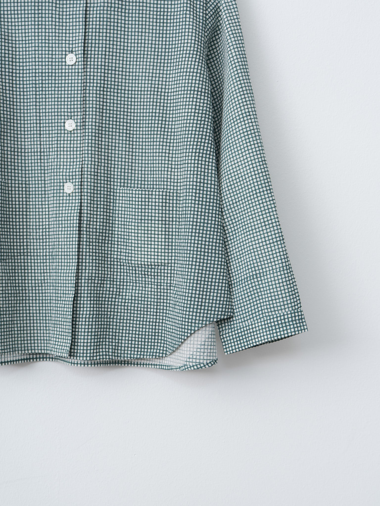 Namu Shop - Jan Machenhauer Kika Shirt Jacket - Green Check