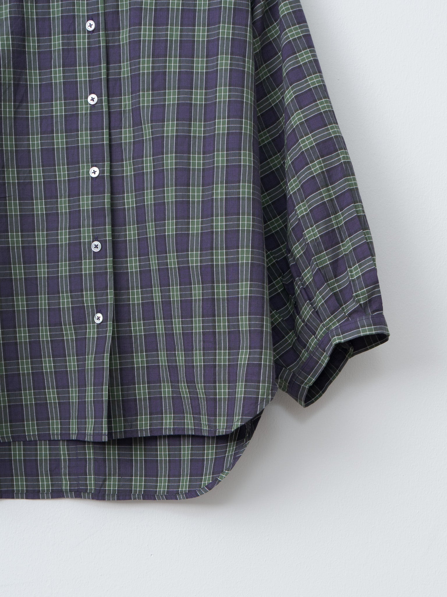 Namu Shop - Jan Machenhauer Nana Shirt - Purple Check