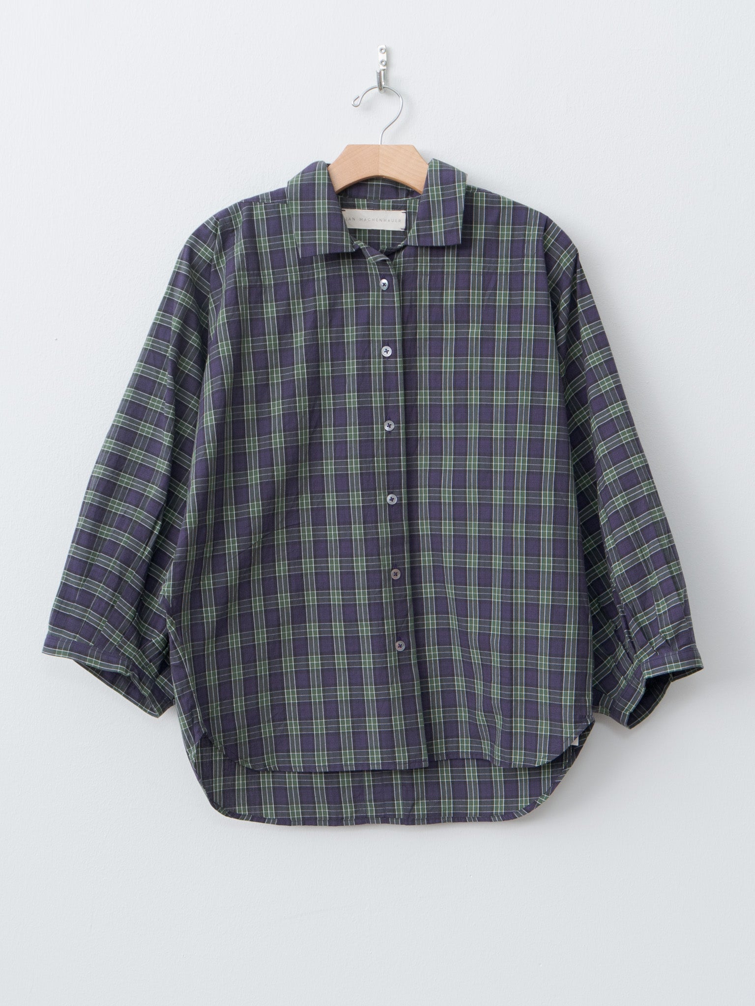 Namu Shop - Jan Machenhauer Nana Shirt - Purple Check