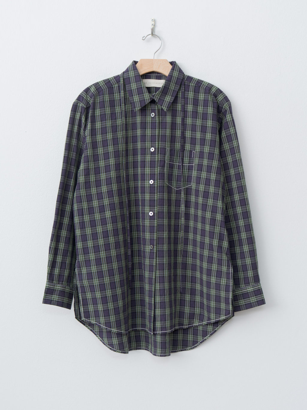 Namu Shop - Jan Machenhauer Galla Shirt - Purple Check