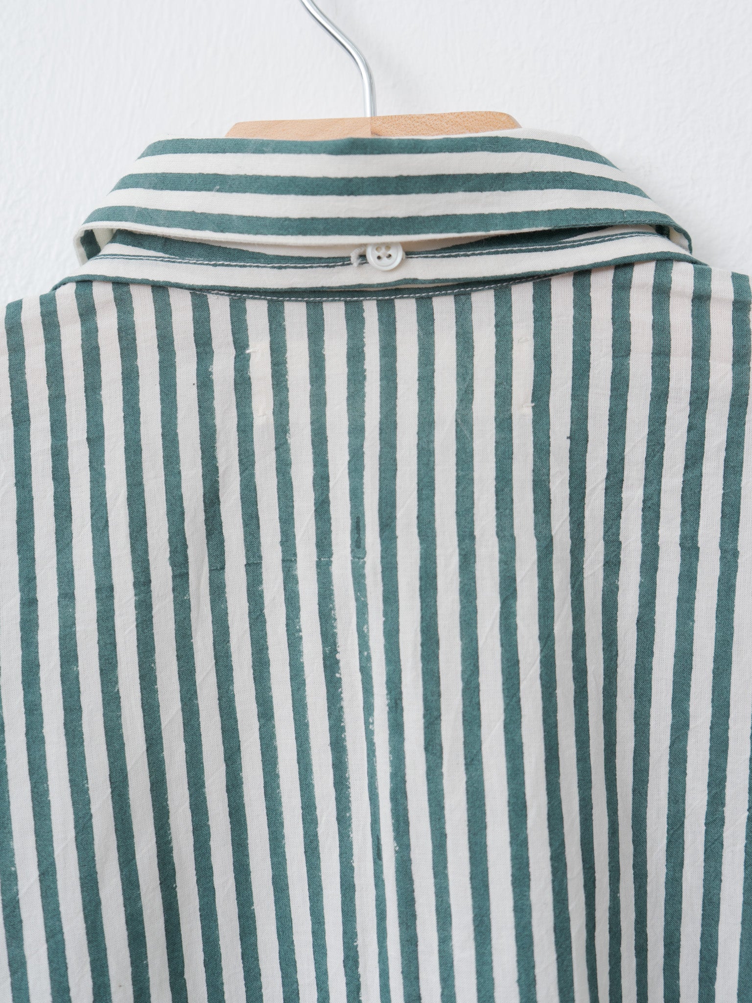 Namu Shop - Jan Machenhauer Galla Shirt - Green Stripe
