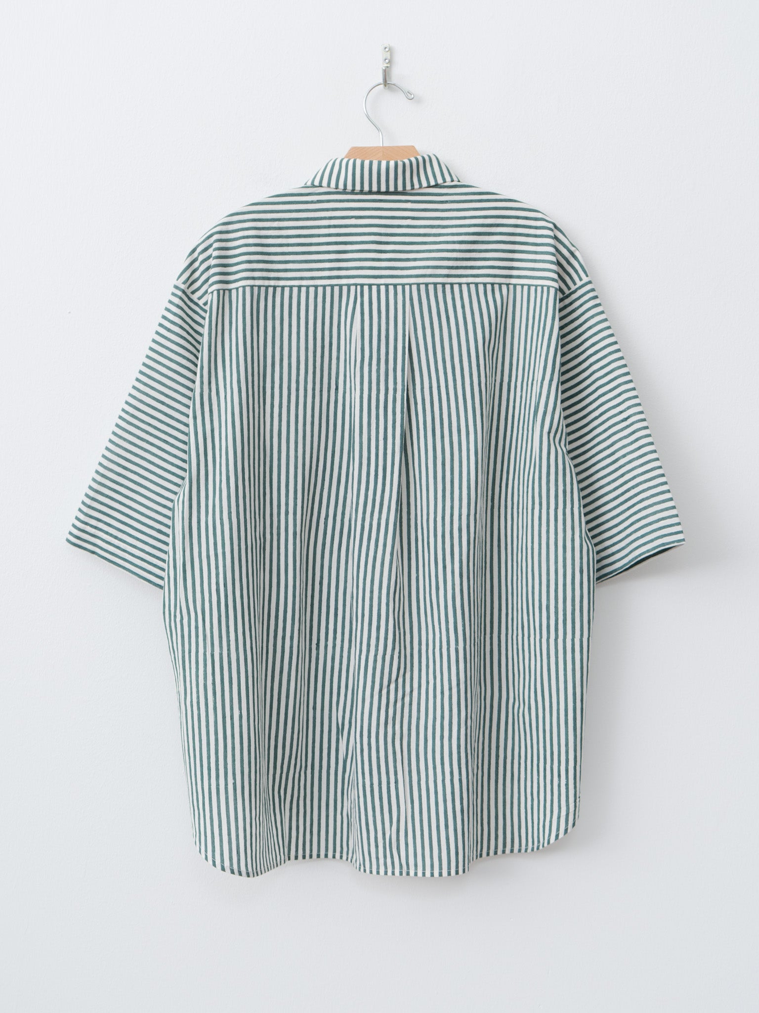 Namu Shop - Jan Machenhauer Fred Shirt - Green Stripe