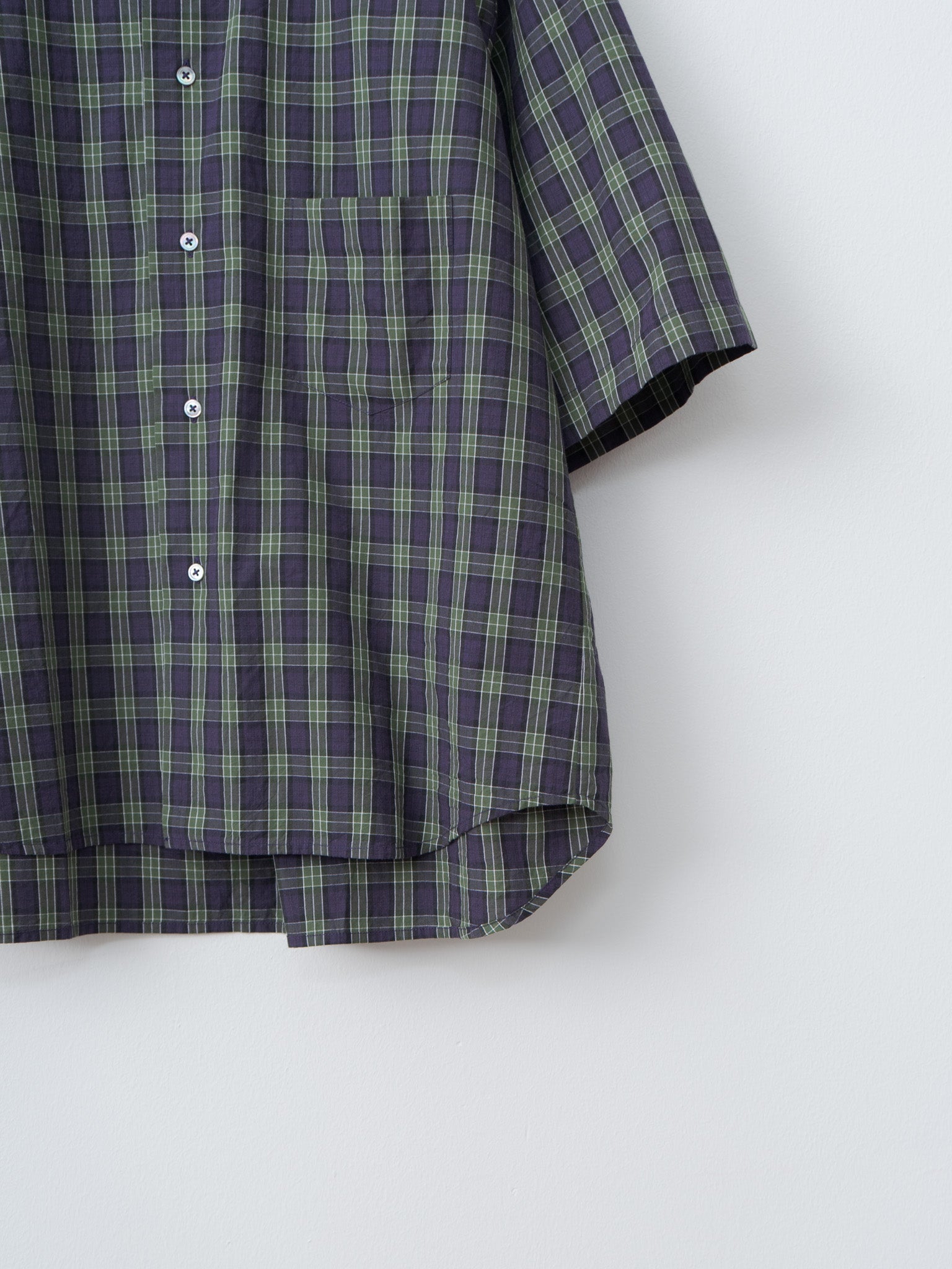 Namu Shop - Jan Machenhauer Fred Shirt - Purple Check