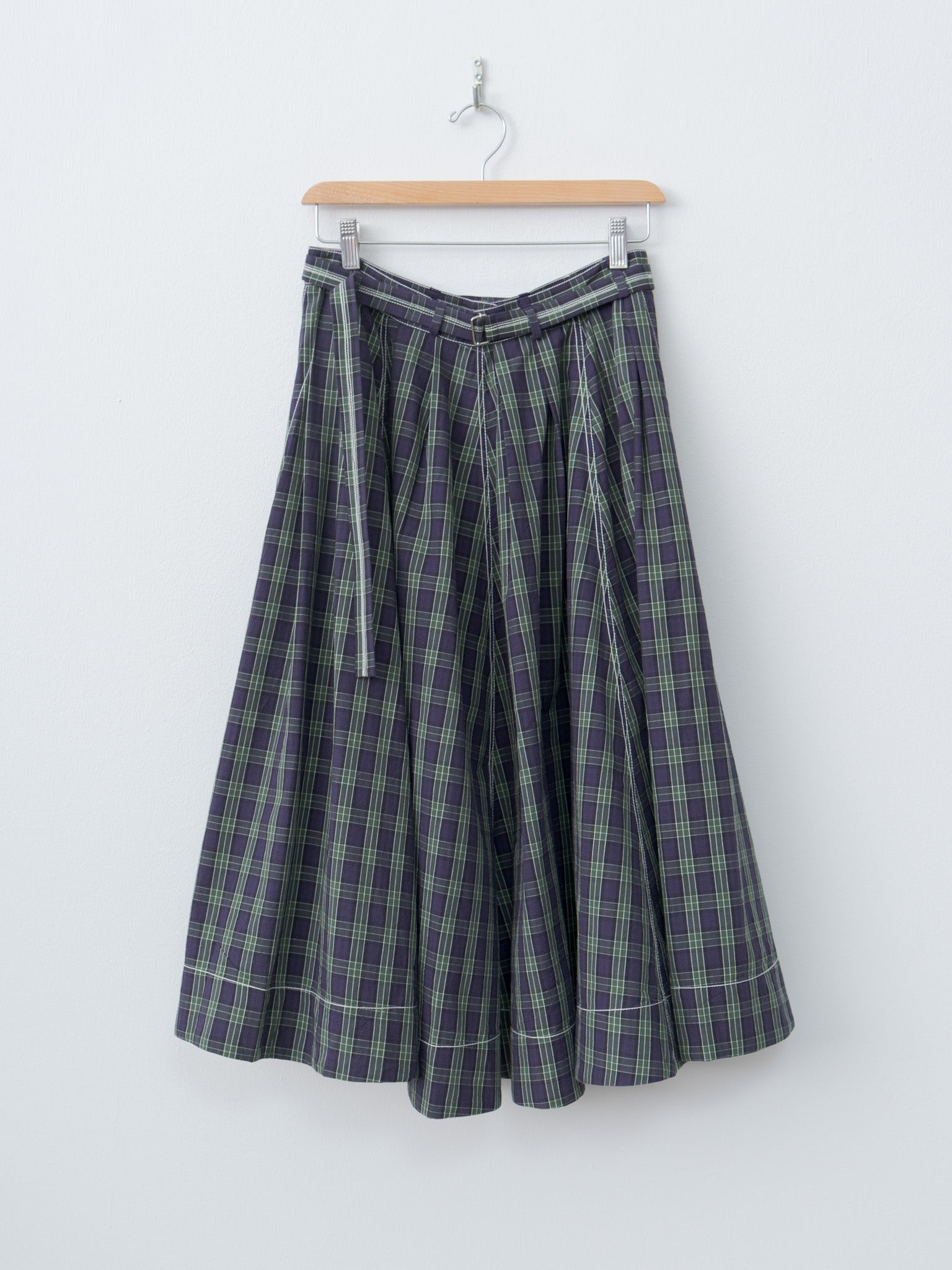 Namu Shop - Jan Machenhauer Schrol Skirt - Purple Check
