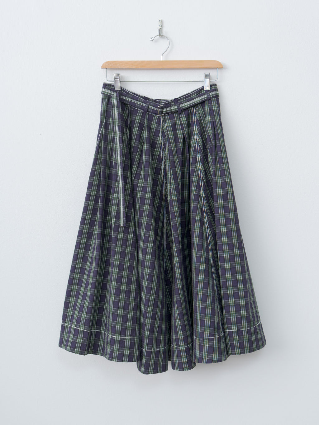 Namu Shop - Jan Machenhauer Schrol Skirt - Purple Check