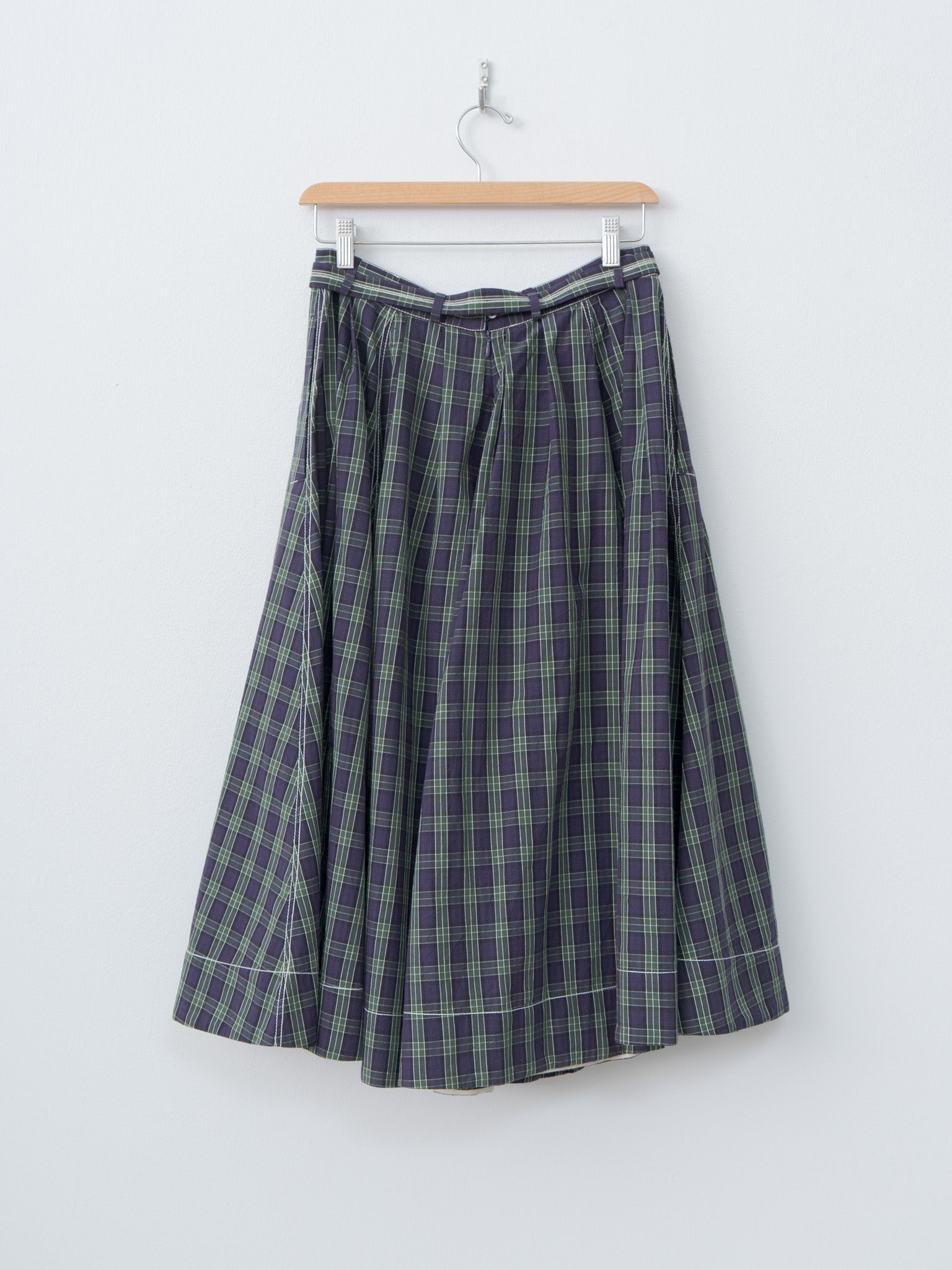 Namu Shop - Jan Machenhauer Schrol Skirt - Purple Check