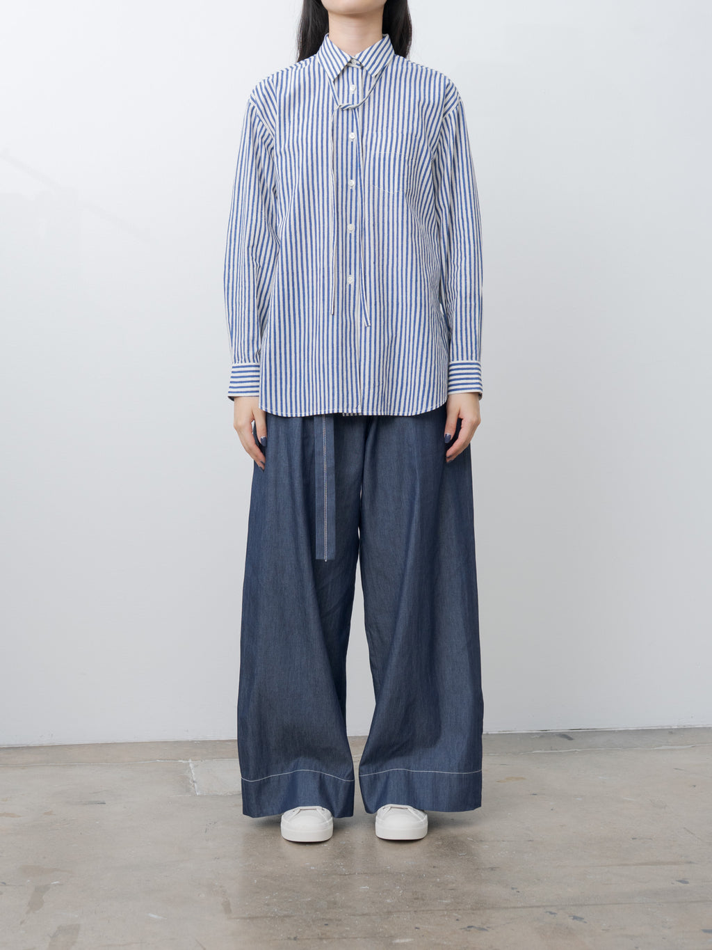 Namu Shop - Jan Machenhauer Galla Shirt - Blue Stripe