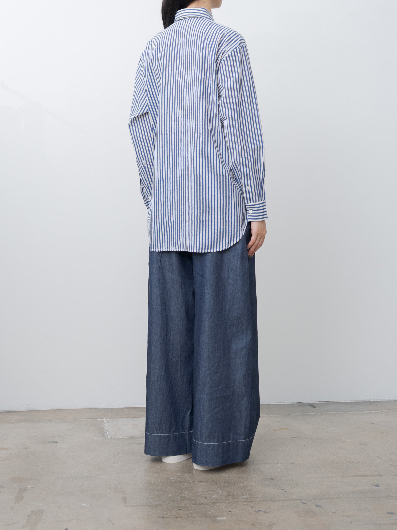 Namu Shop - Jan Machenhauer Galla Shirt - Blue Stripe