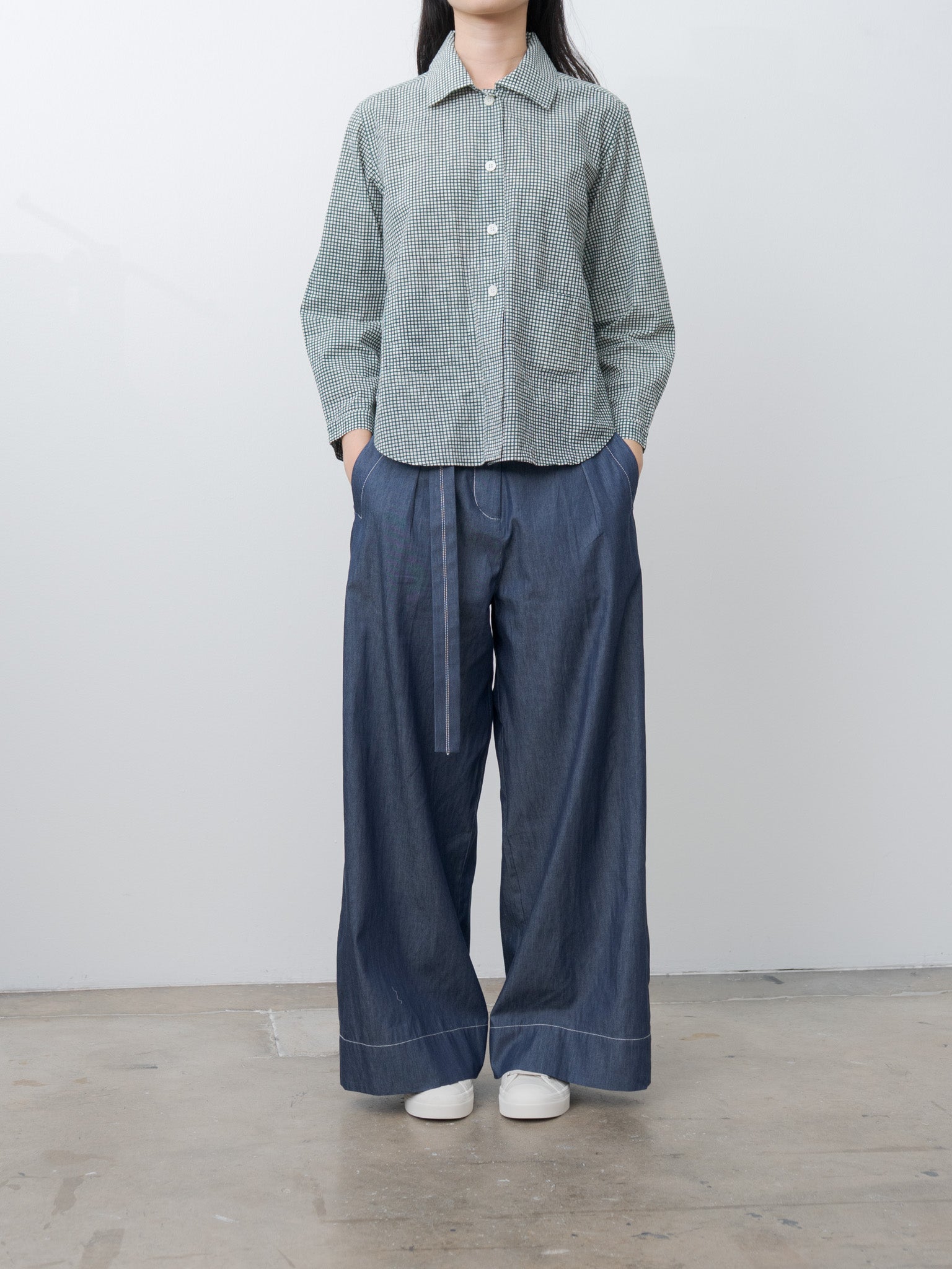 Namu Shop - Jan Machenhauer Rachel Pant - New Blue