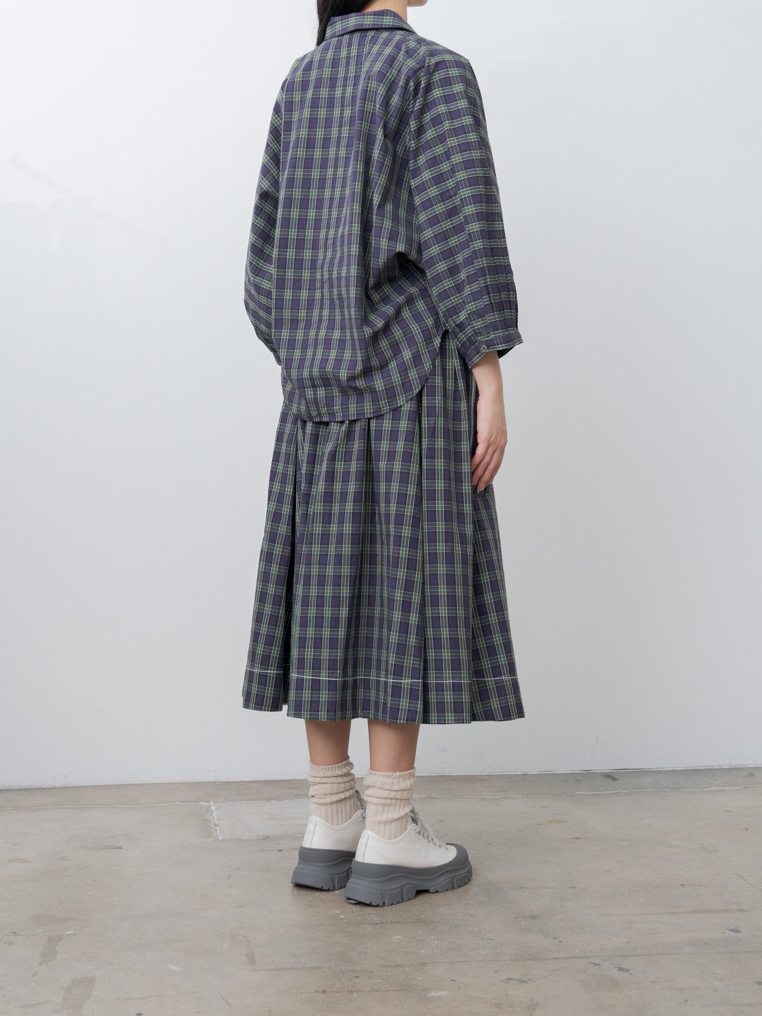Namu Shop - Jan Machenhauer Nana Shirt - Purple Check
