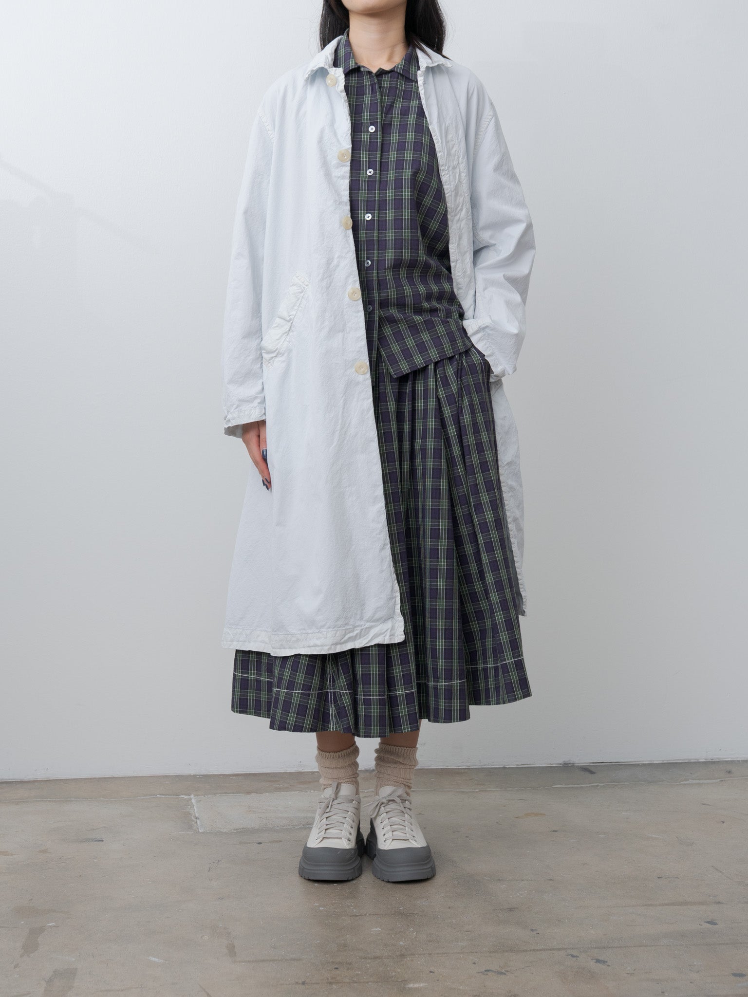 Namu Shop - Jan Machenhauer Nana Shirt - Purple Check