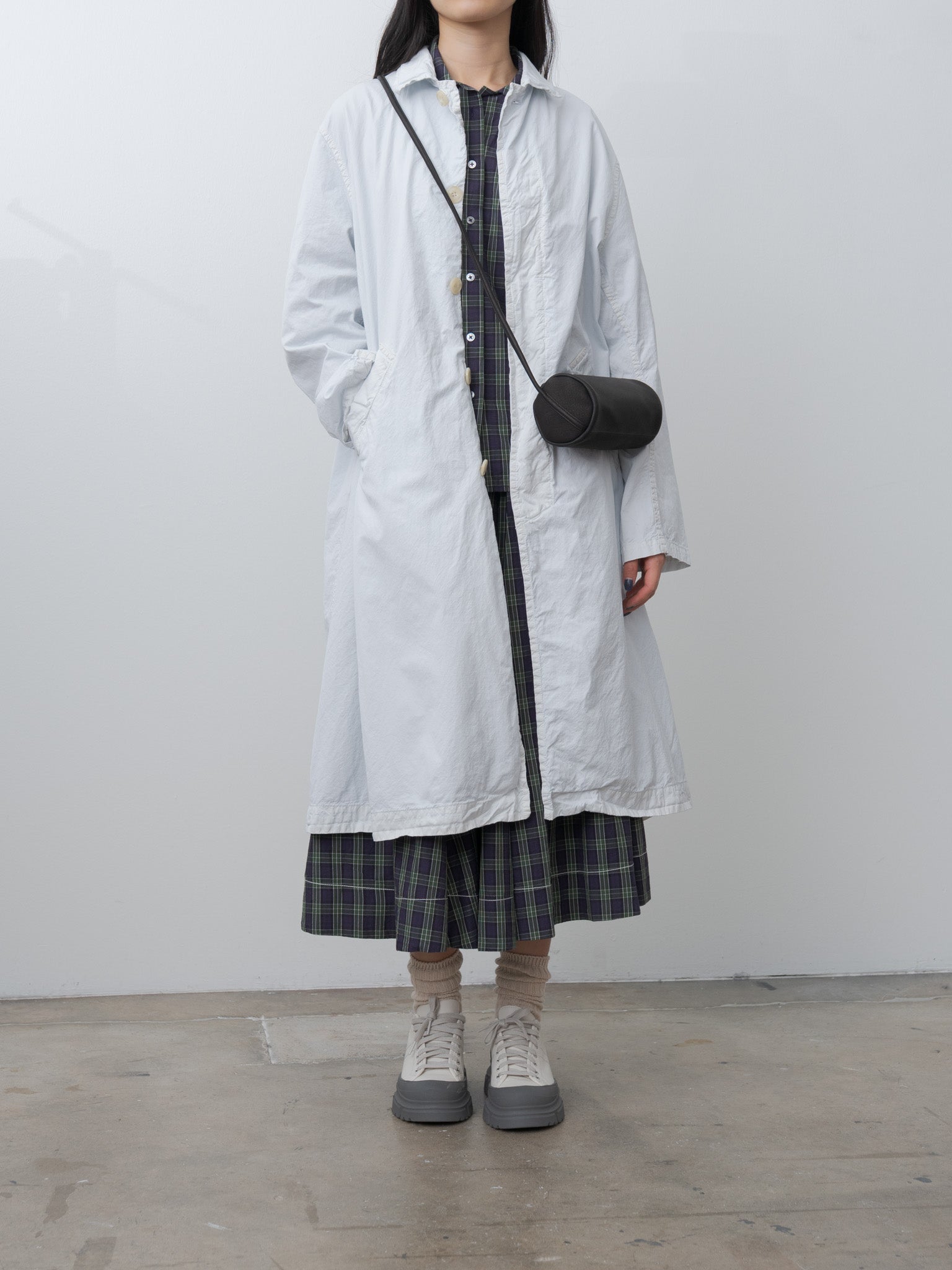 Namu Shop - Jan Machenhauer Schrol Skirt - Purple Check