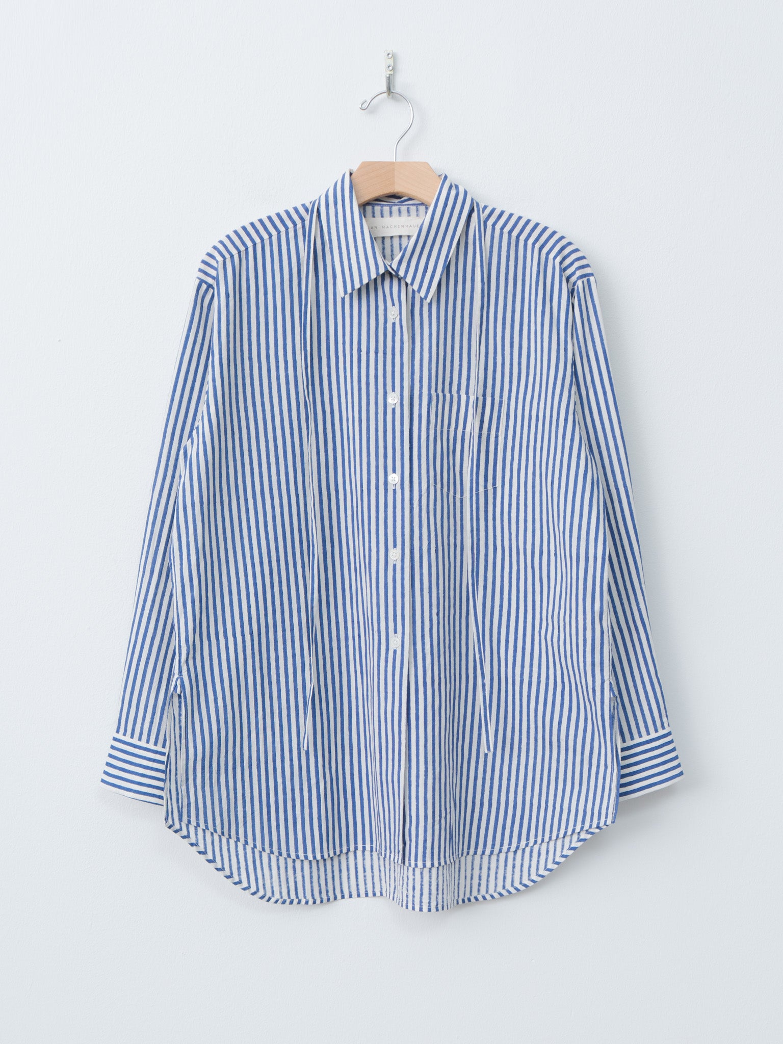Namu Shop - Jan Machenhauer Galla Shirt - Blue Stripe