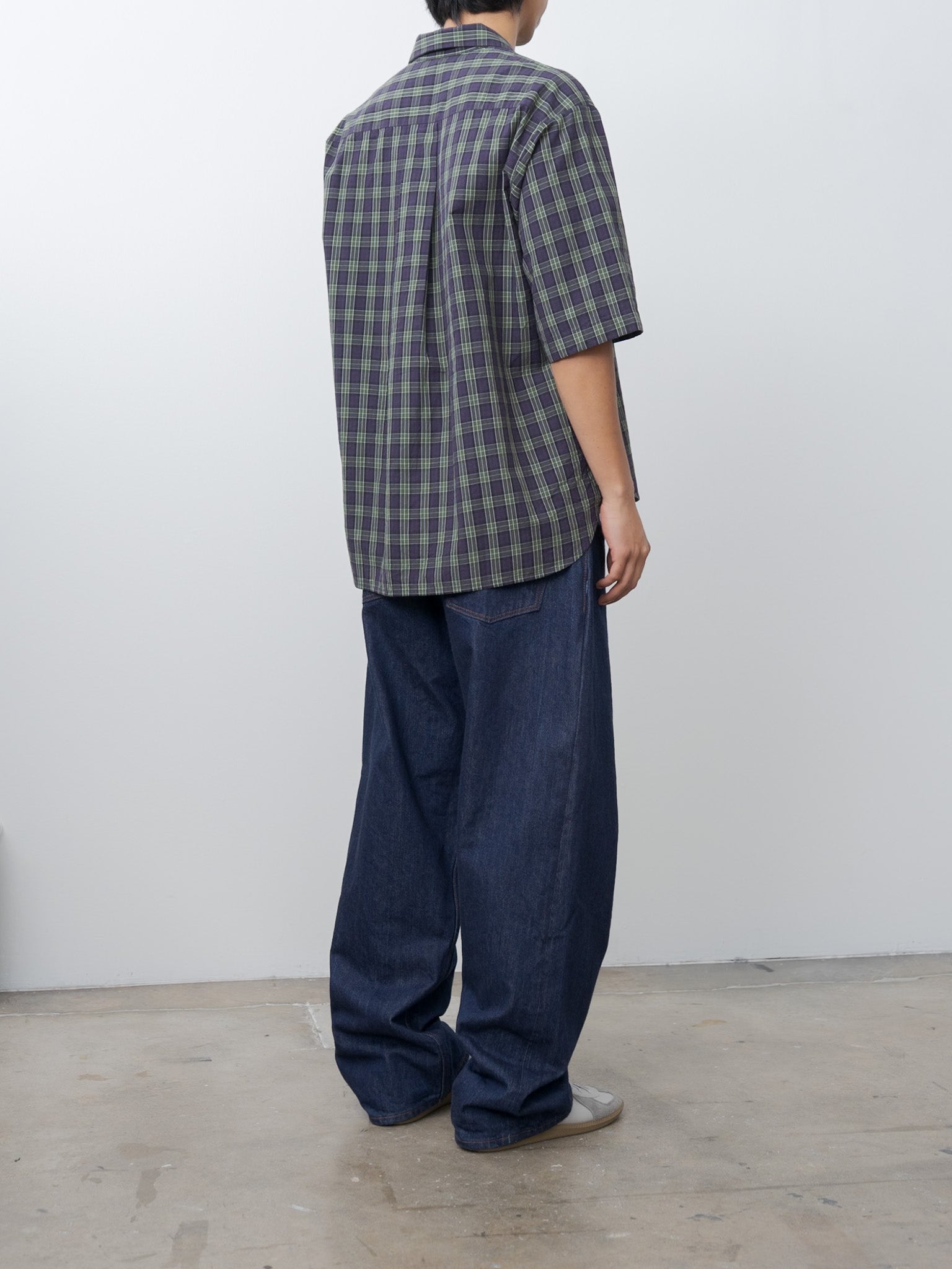 Namu Shop - Jan Machenhauer Fred Shirt - Purple Check