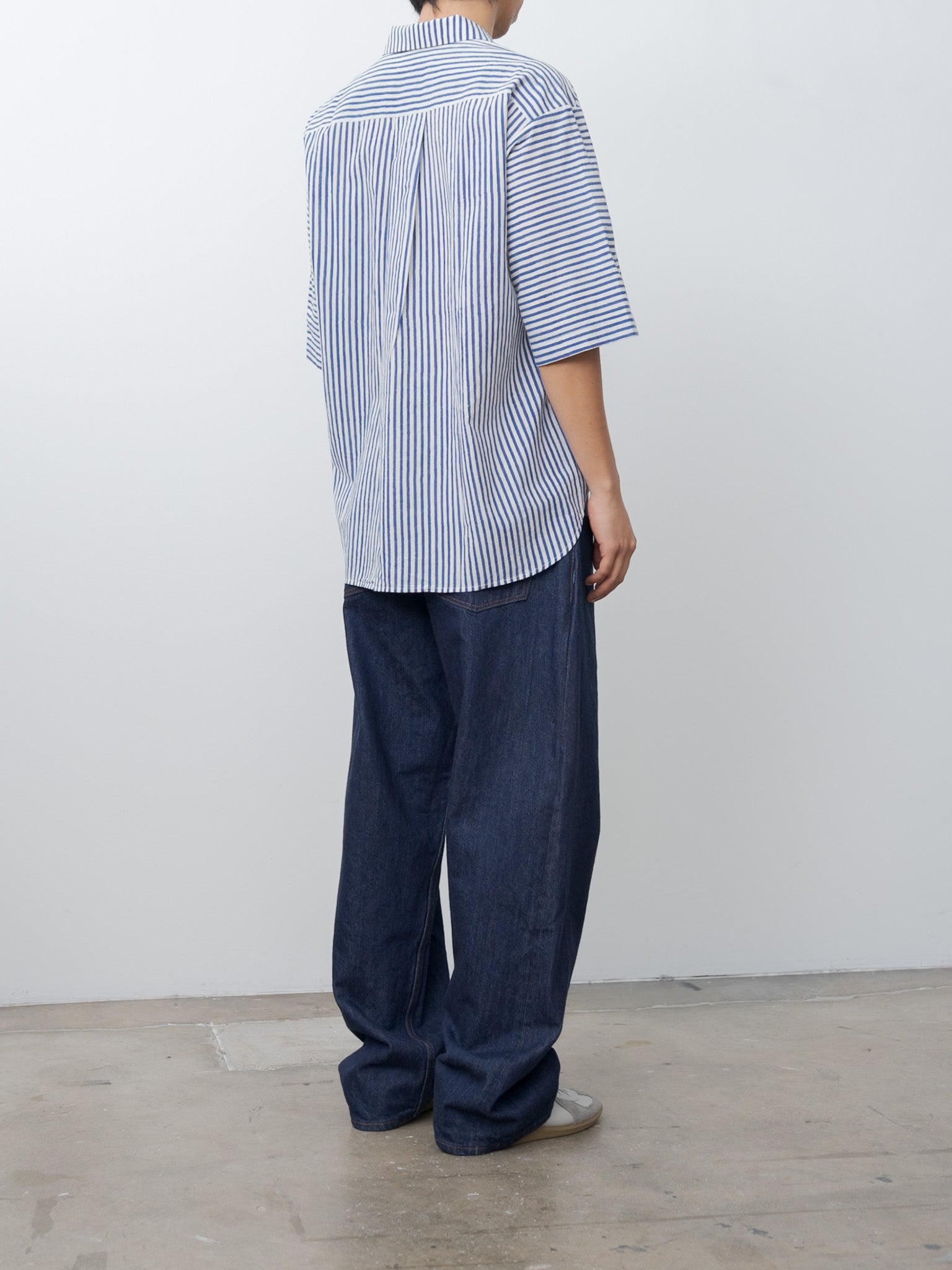 Namu Shop - Jan Machenhauer Fred Shirt - Blue Stripe