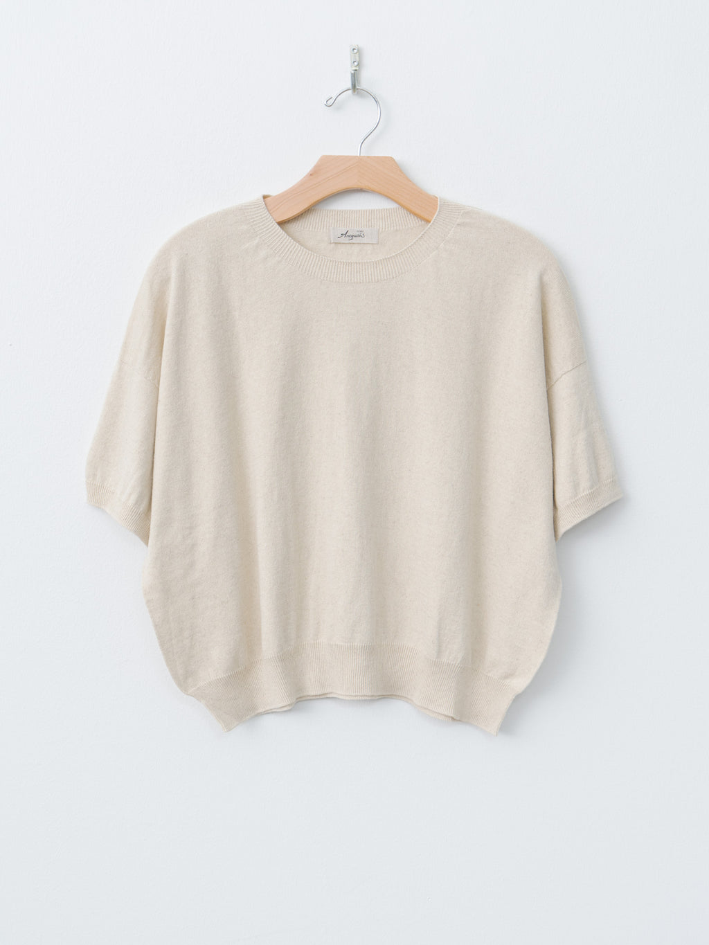 Namu Shop - Ichi Antiquites Wholegarment C/L Pullover - Natural