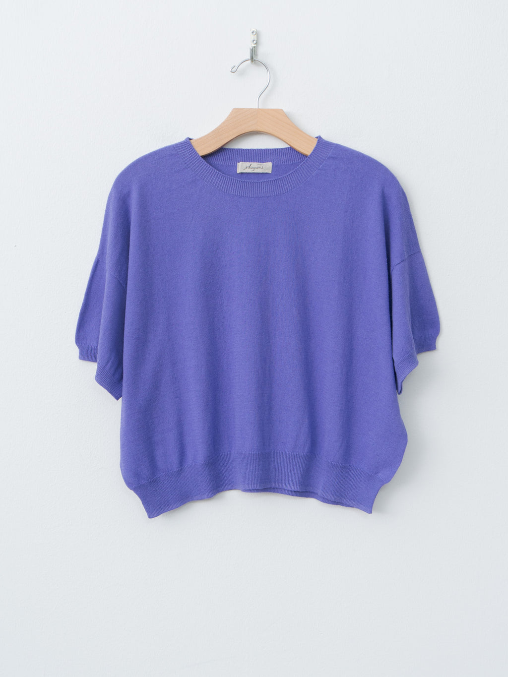 Namu Shop - Ichi Antiquites Wholegarment C/L Pullover - Lavender