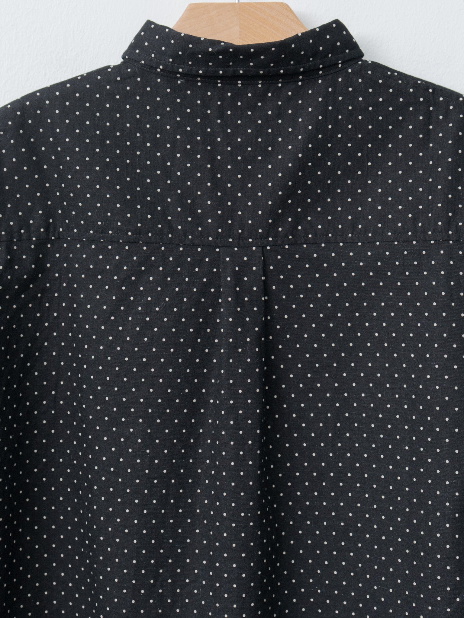 Namu Shop - Ichi Antiquites L/C Dot Shirt - Black