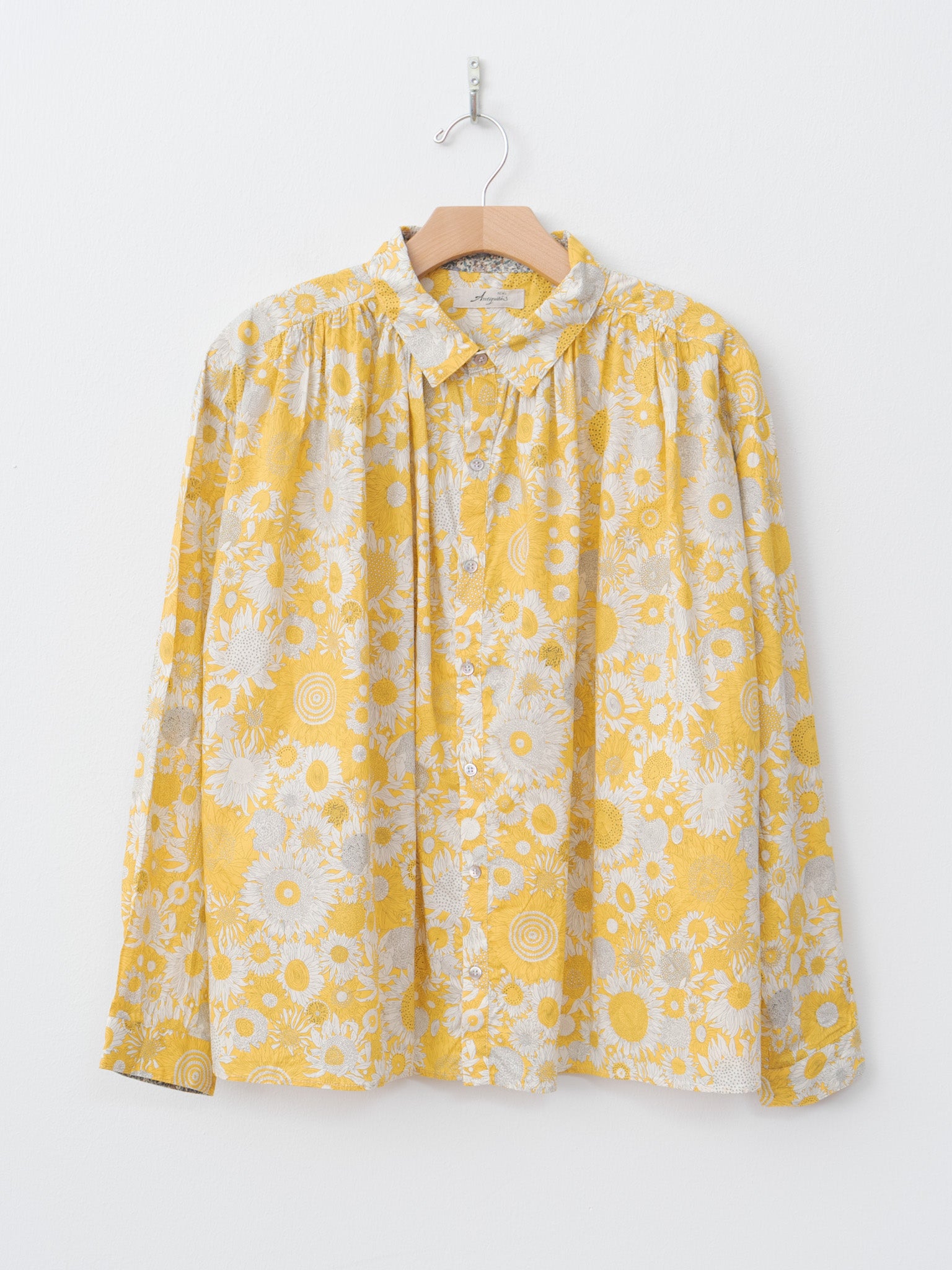 Namu Shop - Ichi Antiquites Liberty Shirt - Yellow