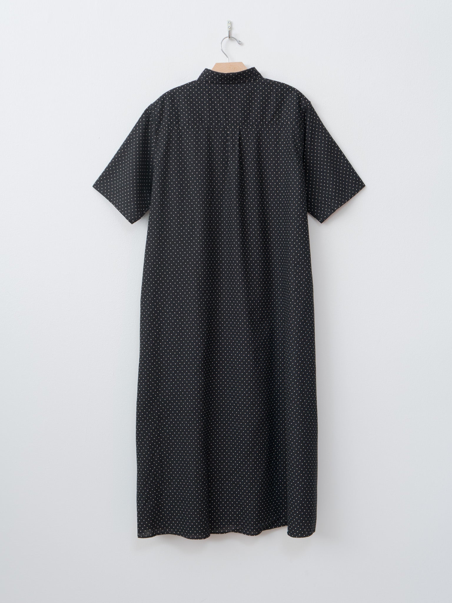 Namu Shop - Ichi Antiquites L/C Dot Dress - Black