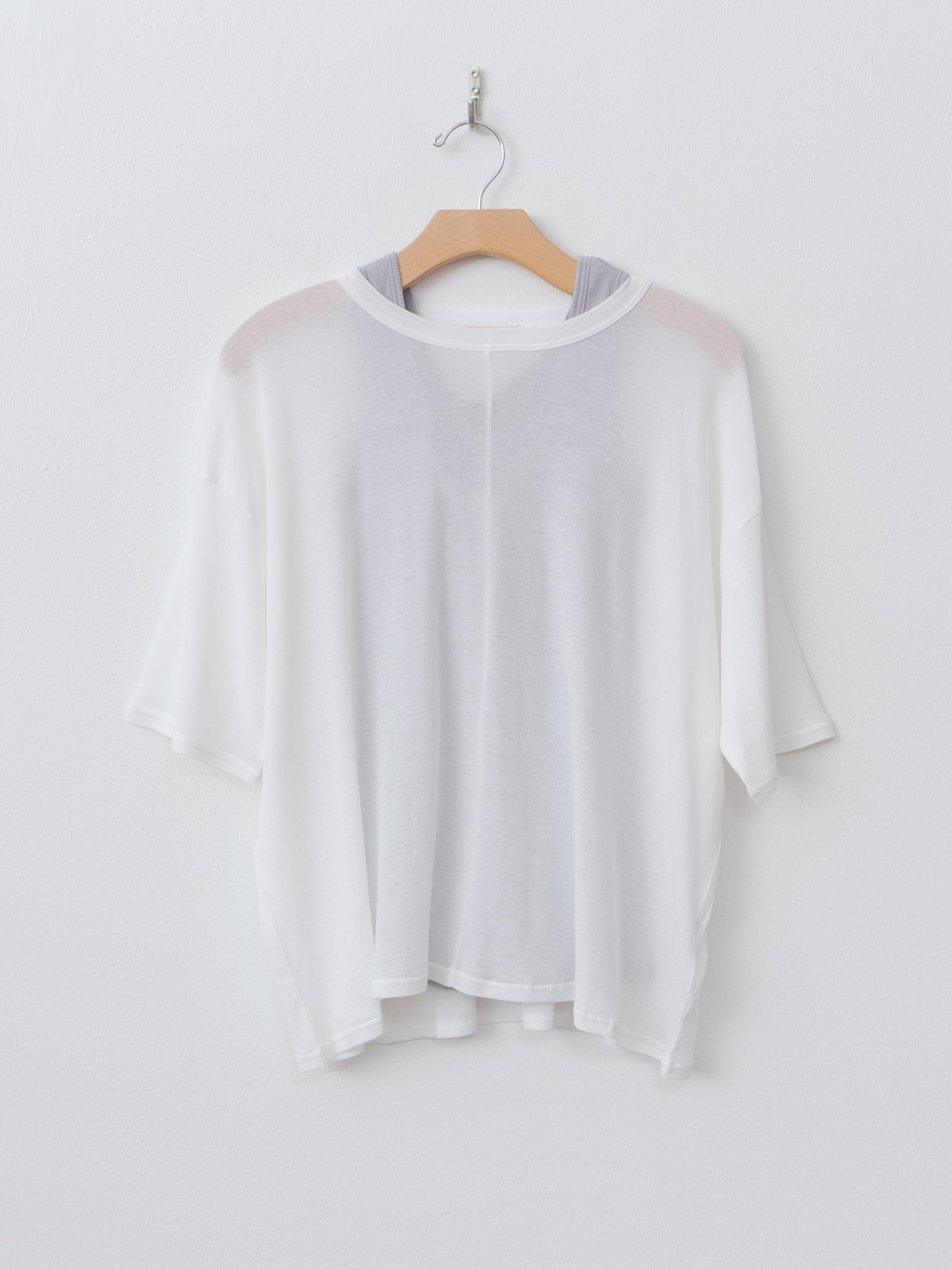 Namu Shop - Ichi Antiquites T-Shirt and Tanktop Set - Gray x White